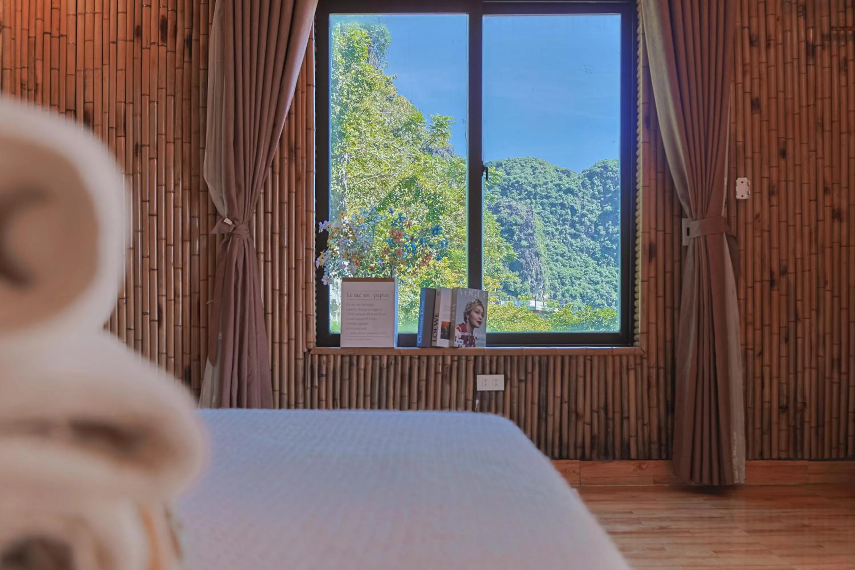 Bed in Bamboo Hill Villa