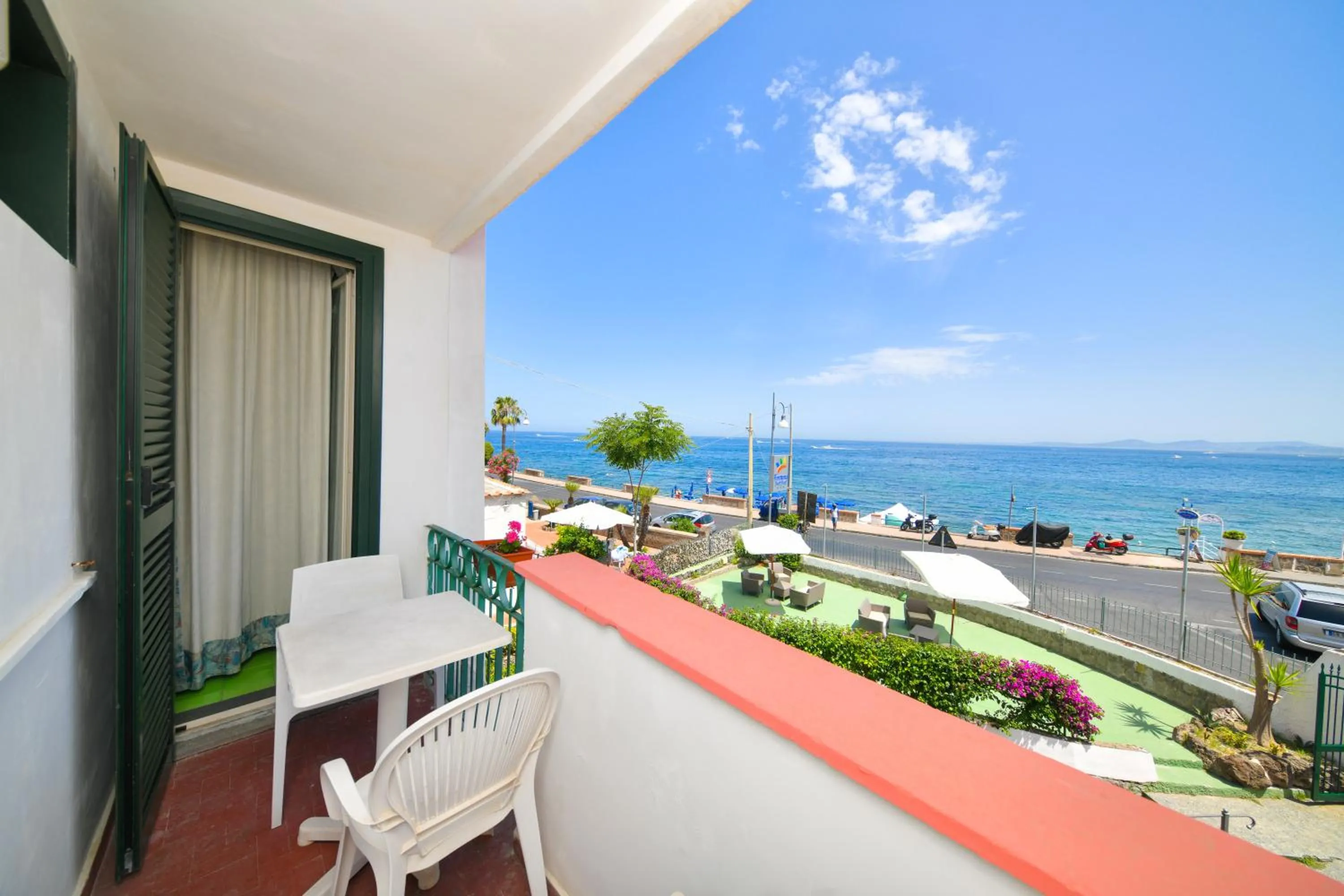 Balcony/Terrace in Fortuna Beach - Seaside Hotel
