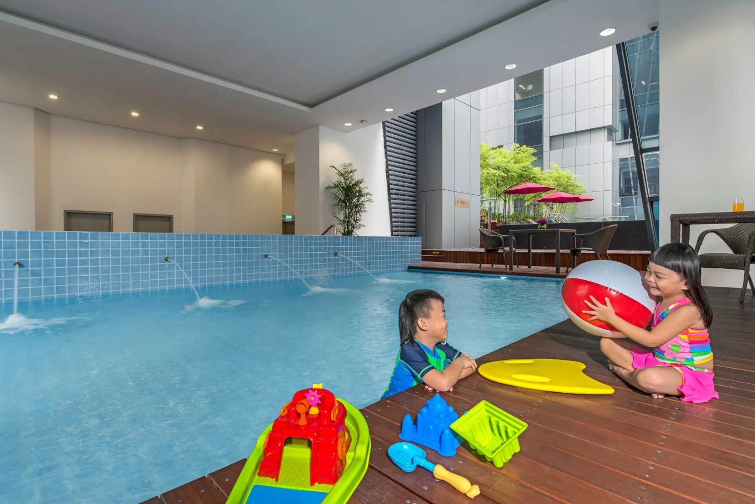 Swimming pool in Ascott Sentral Kuala Lumpur