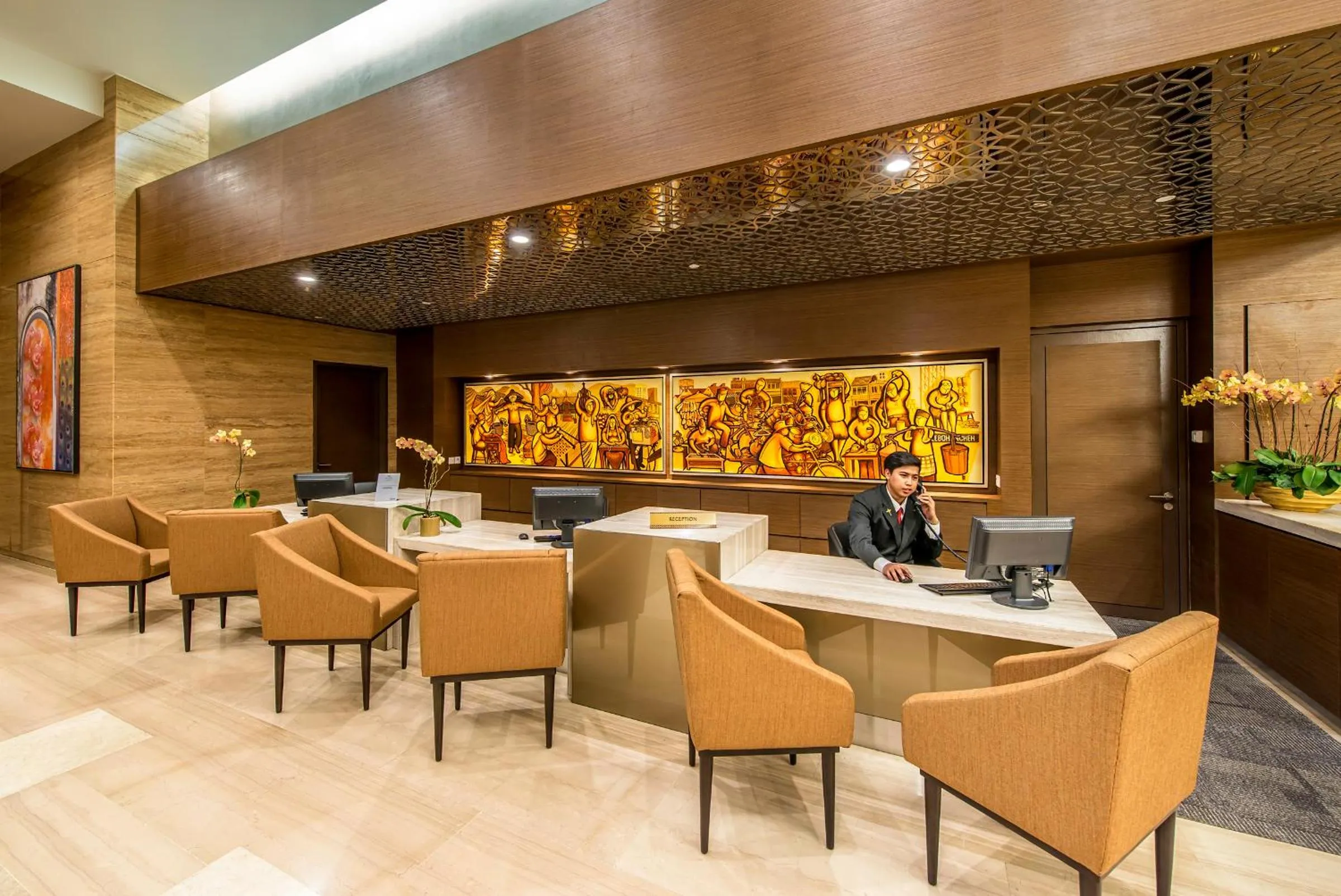 Lobby or reception in Ascott Sentral Kuala Lumpur
