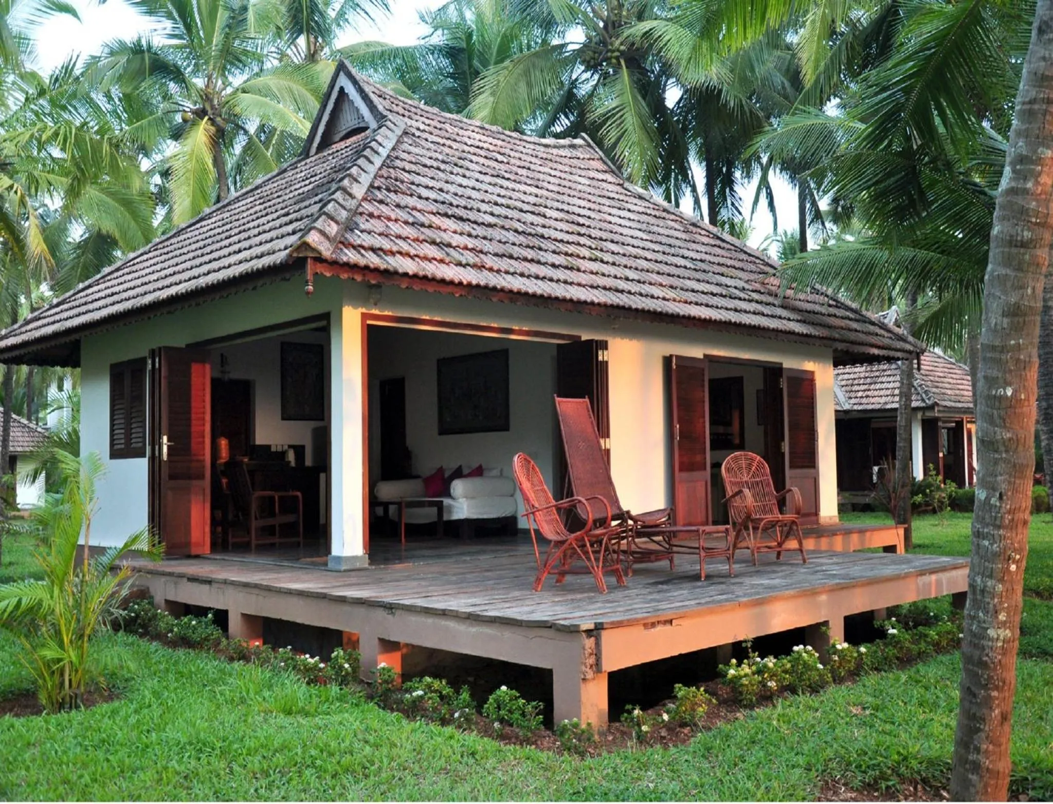 Patio in Kanan Beach Resort