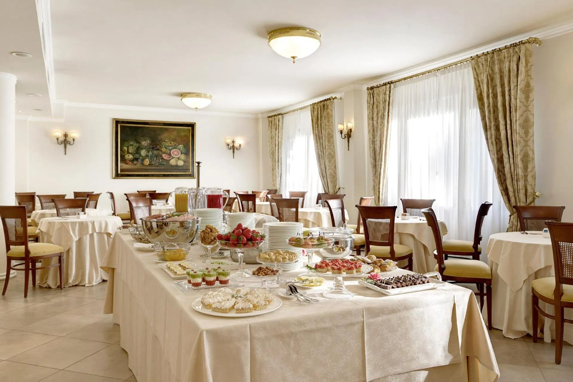 Food in Villa Cattani Stuart XVII secolo