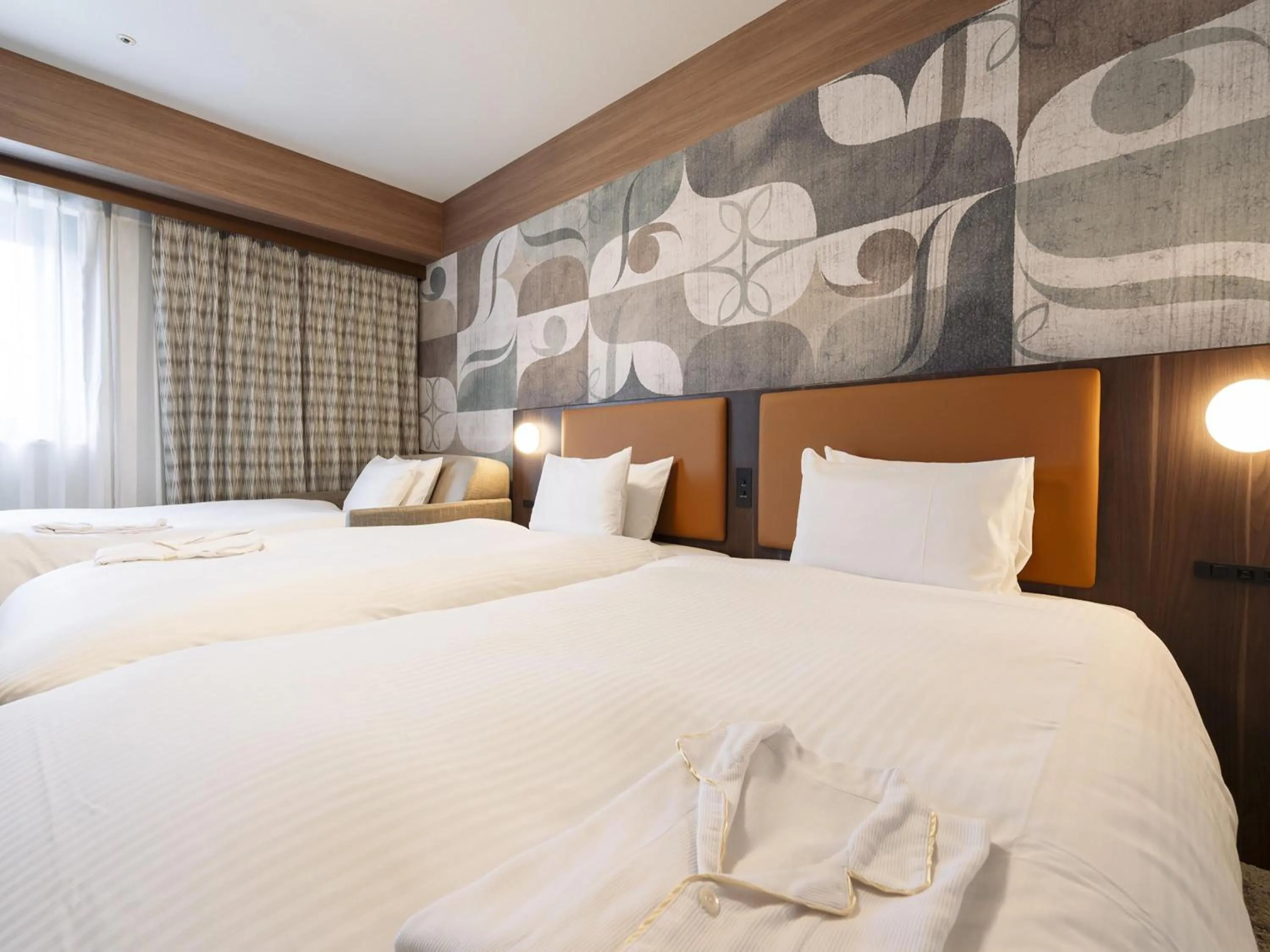 Bed in Richmond Hotel Sapporo Odori