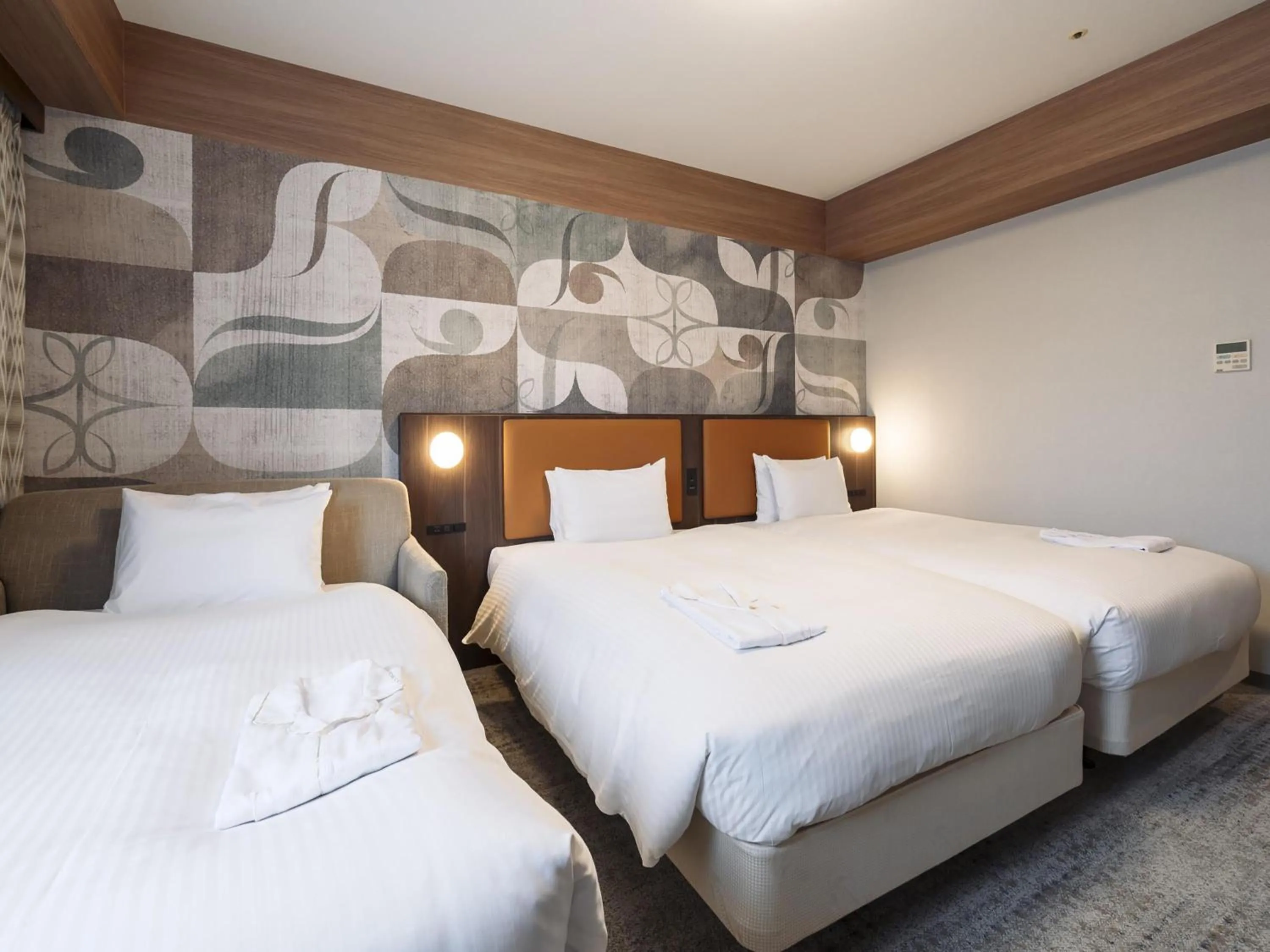 Bed in Richmond Hotel Sapporo Odori