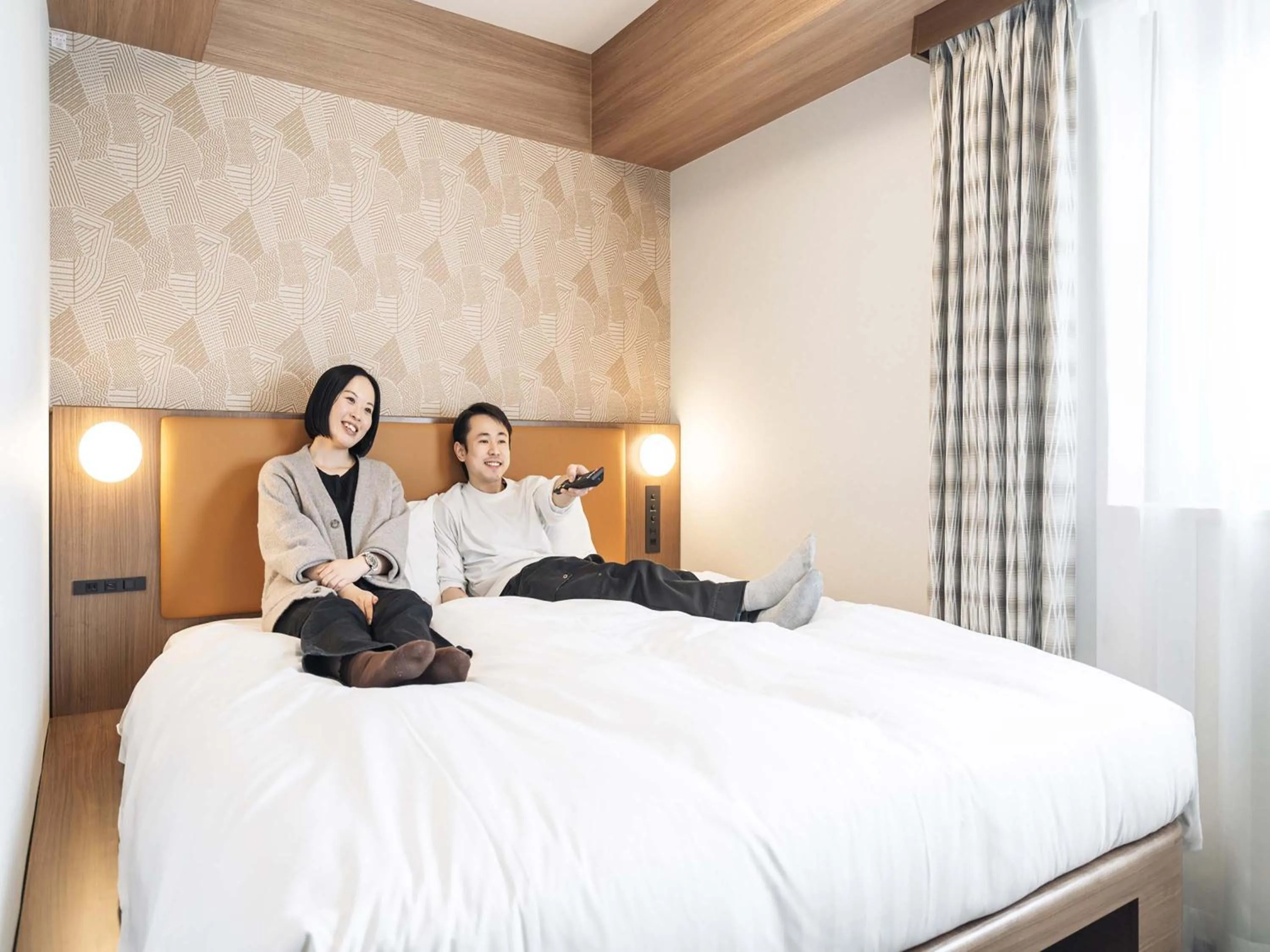 Bed in Richmond Hotel Sapporo Odori