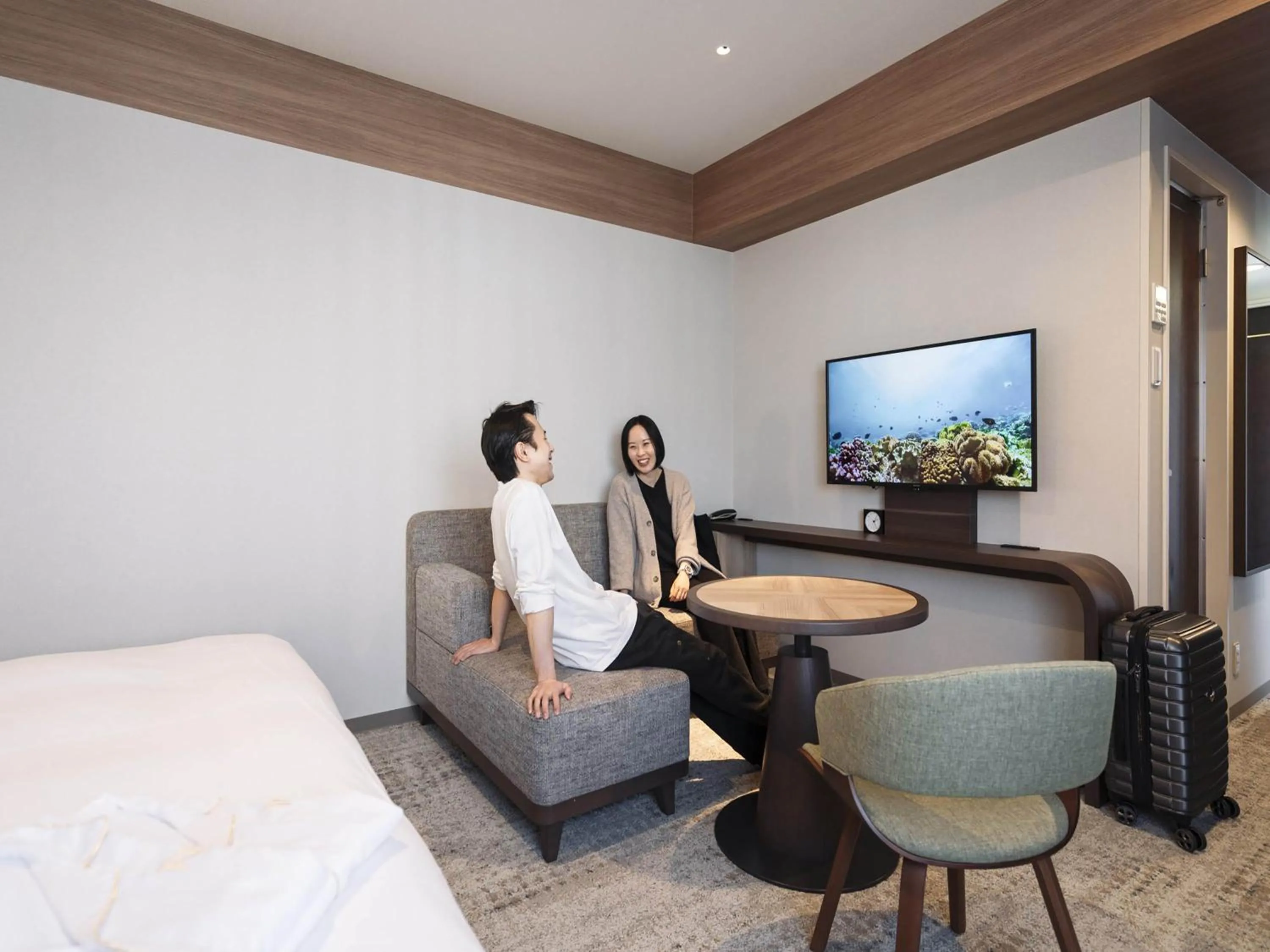 Bed in Richmond Hotel Sapporo Odori