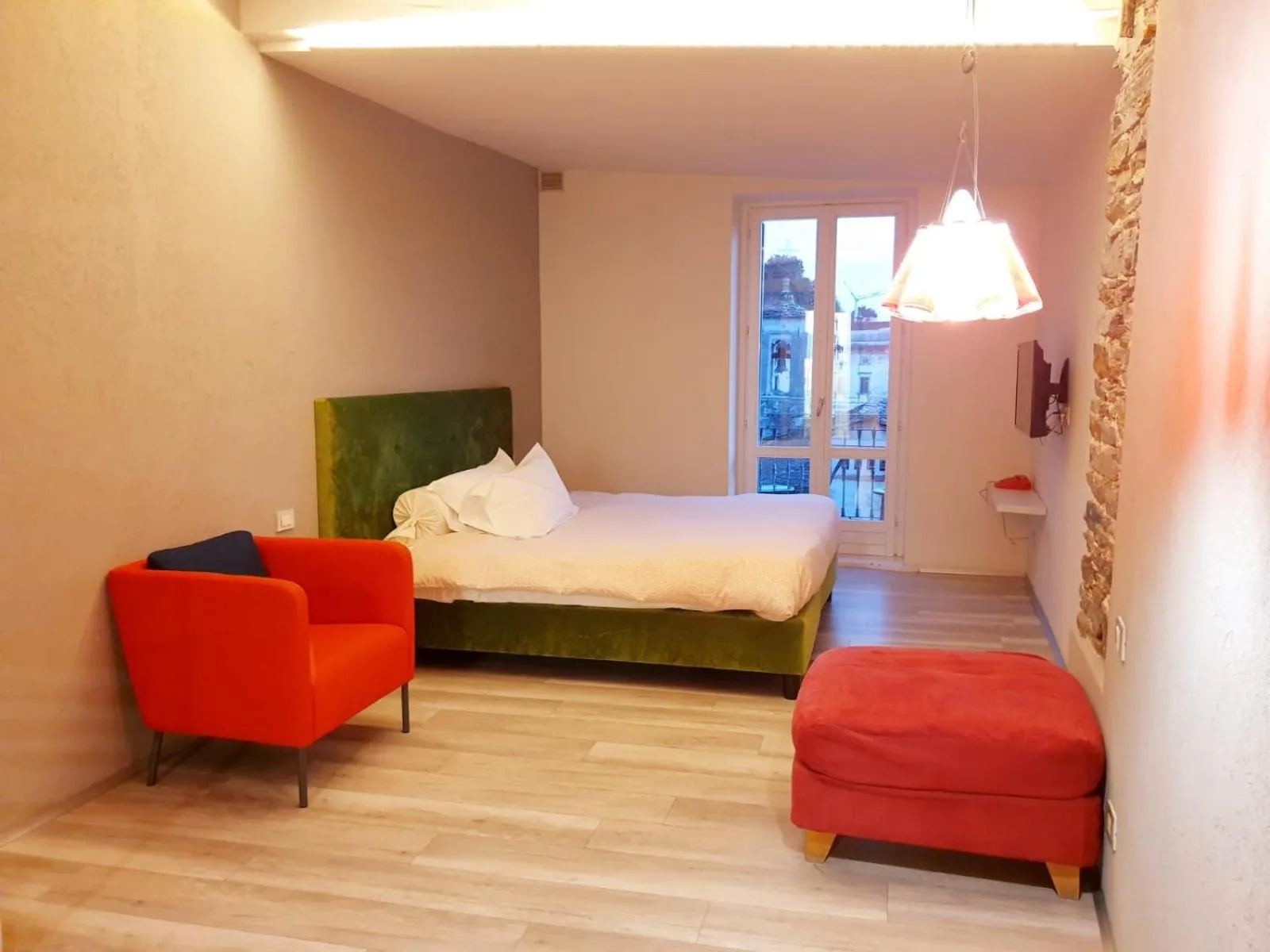 Bed in Hotel Aracoeli