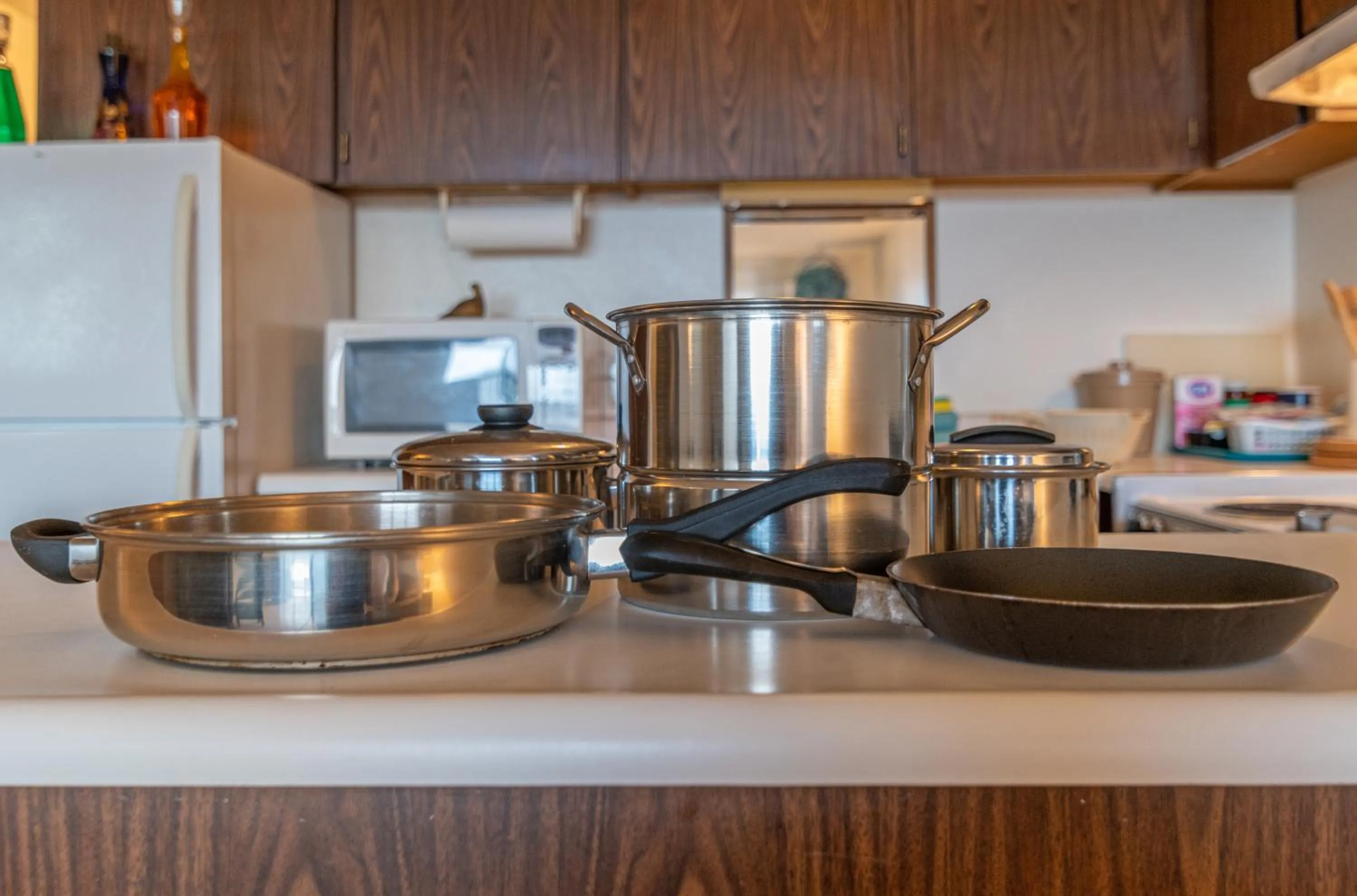 Kitchen or kitchenette in Surftides Plaza Rentals