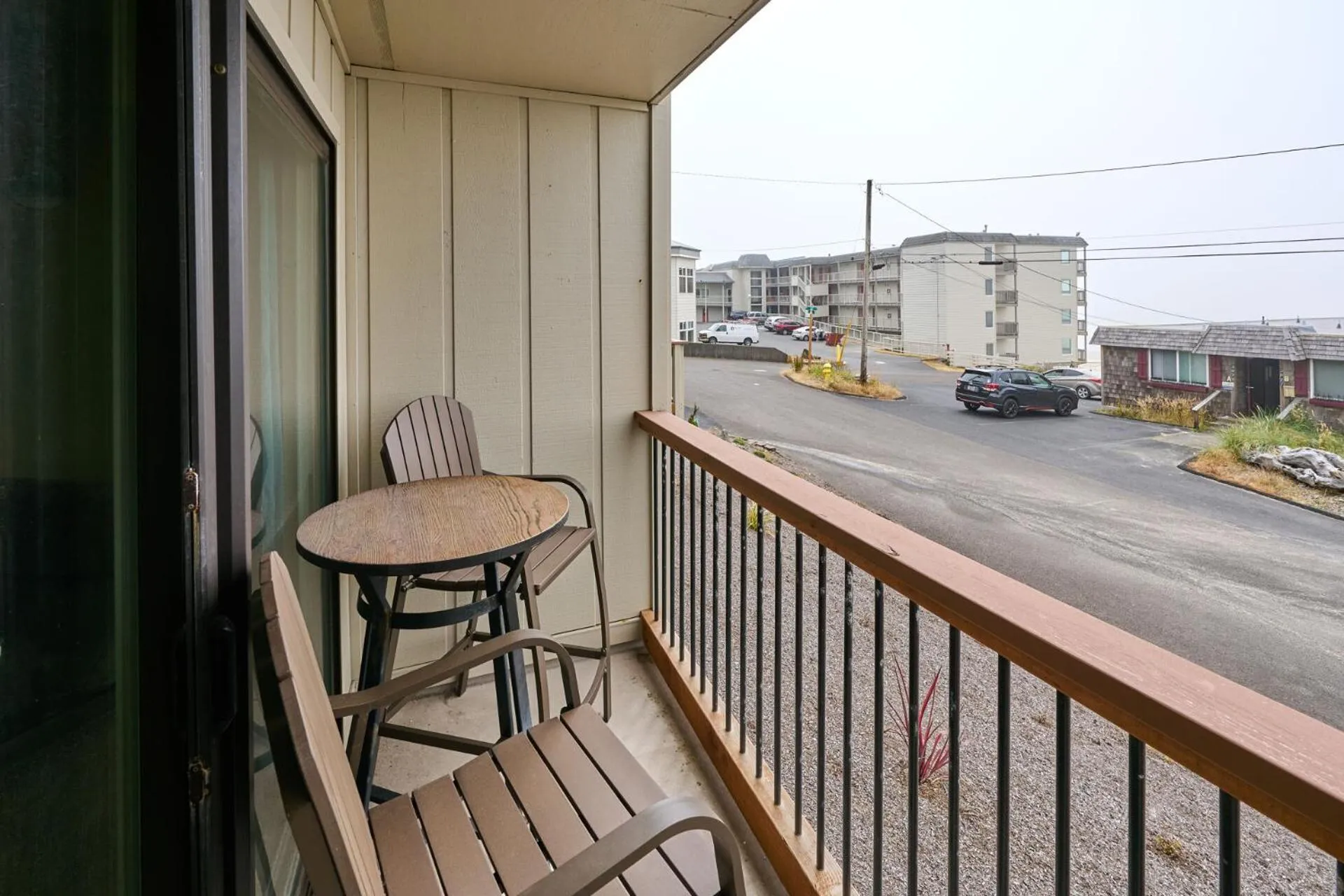 Patio in Surftides Plaza Rentals
