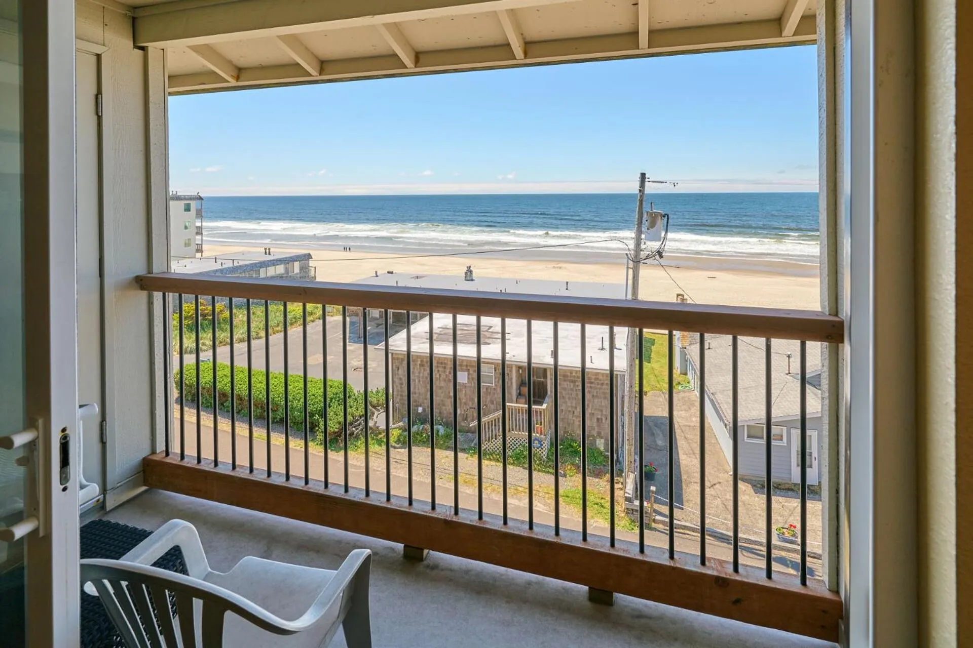 Patio in Surftides Plaza Rentals