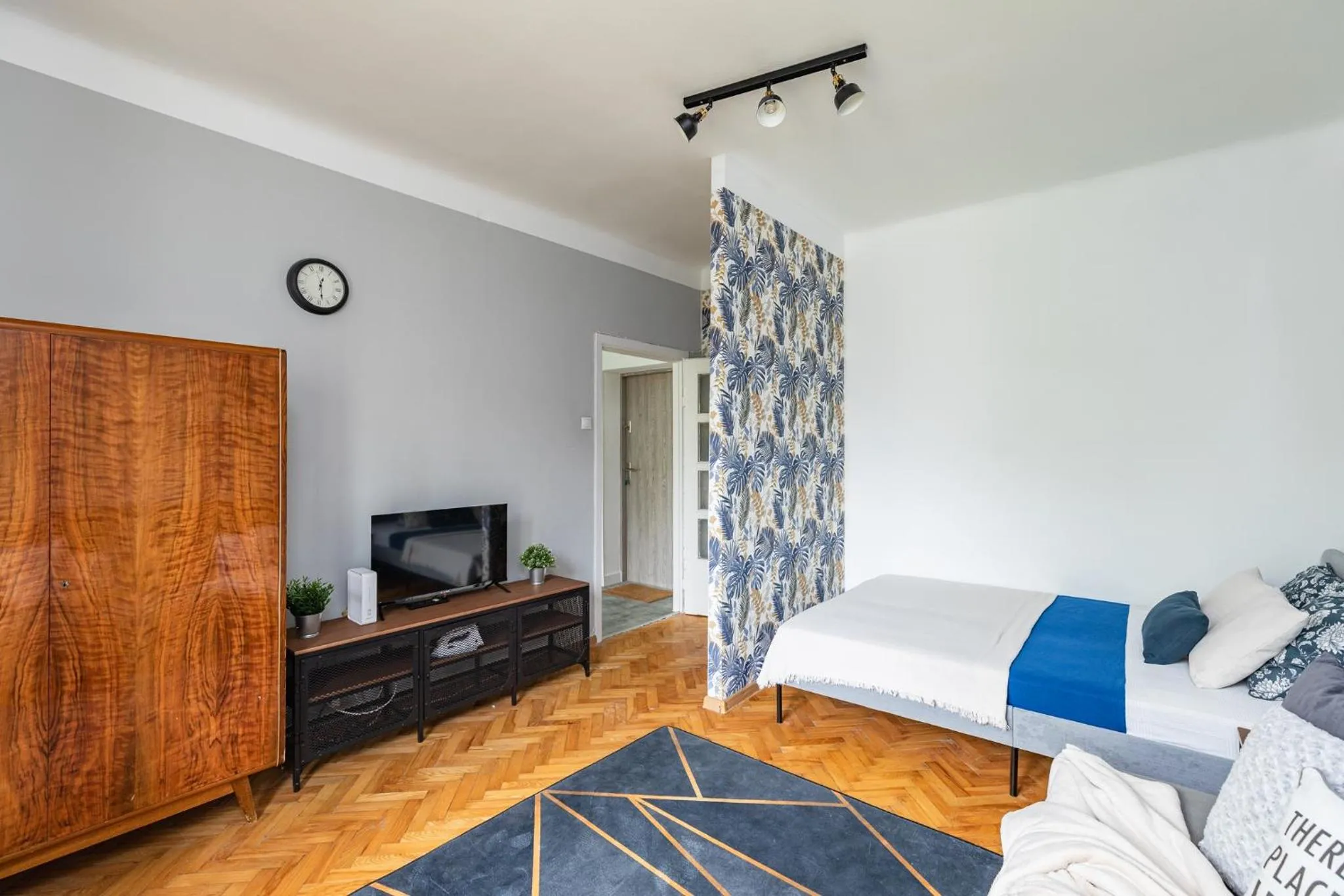 Bed in SuperApart Żelazna 29 - Blisko Złotych Tarasów