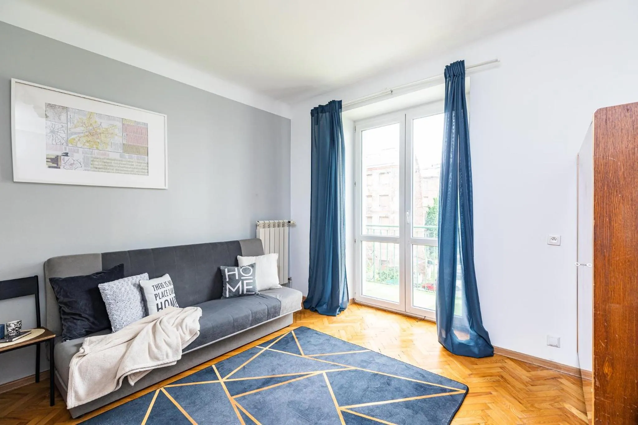 Bed in SuperApart Żelazna 29 - Blisko Złotych Tarasów