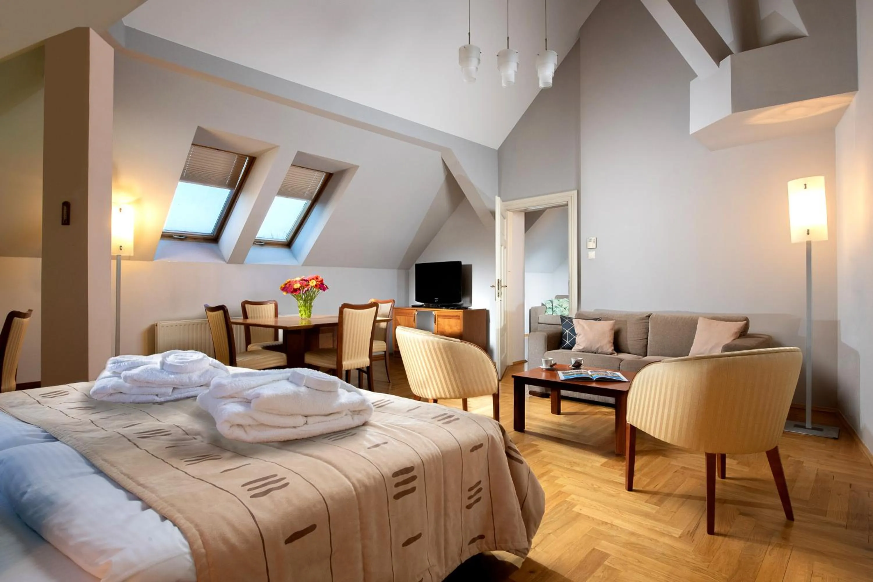 Bed in Red Brick Apartments