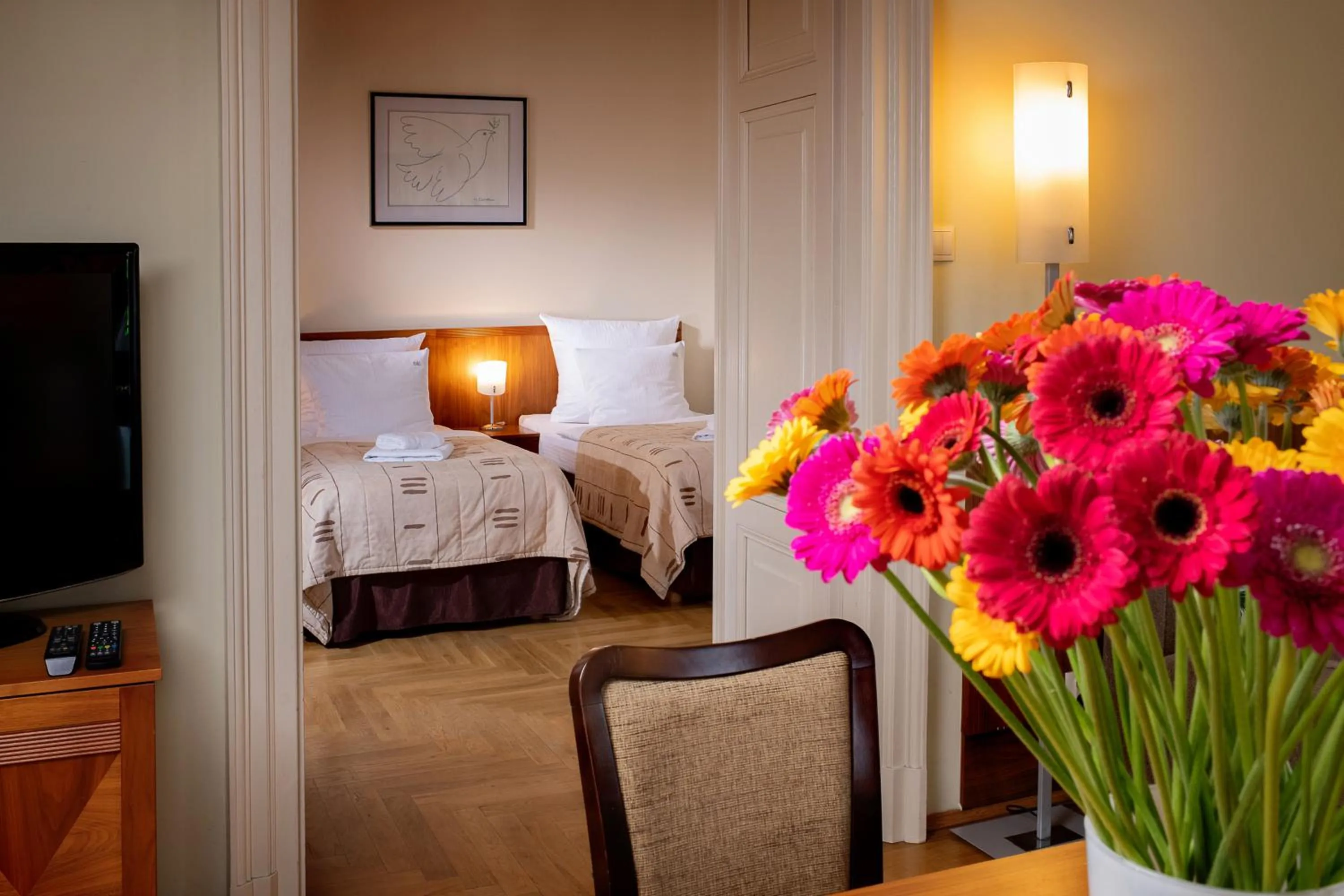 Bed in Red Brick Apartments