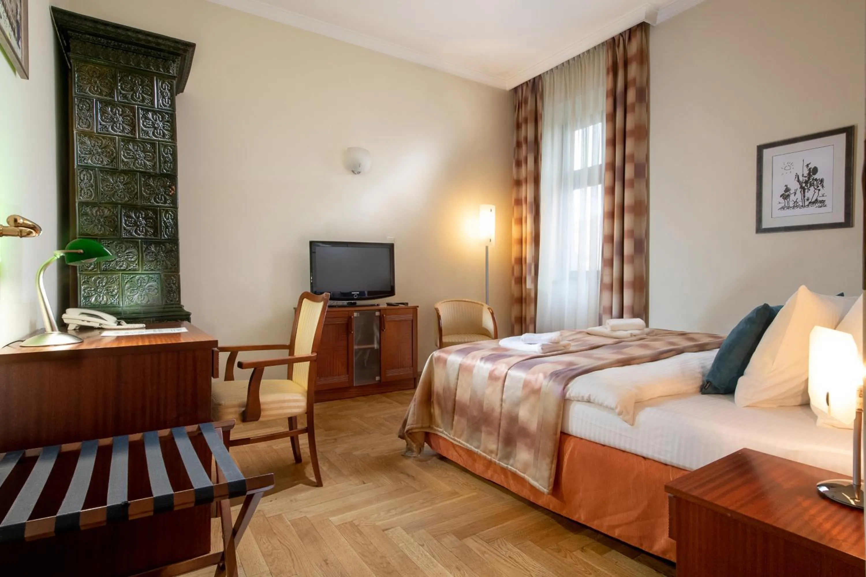 Bed in Red Brick Apartments