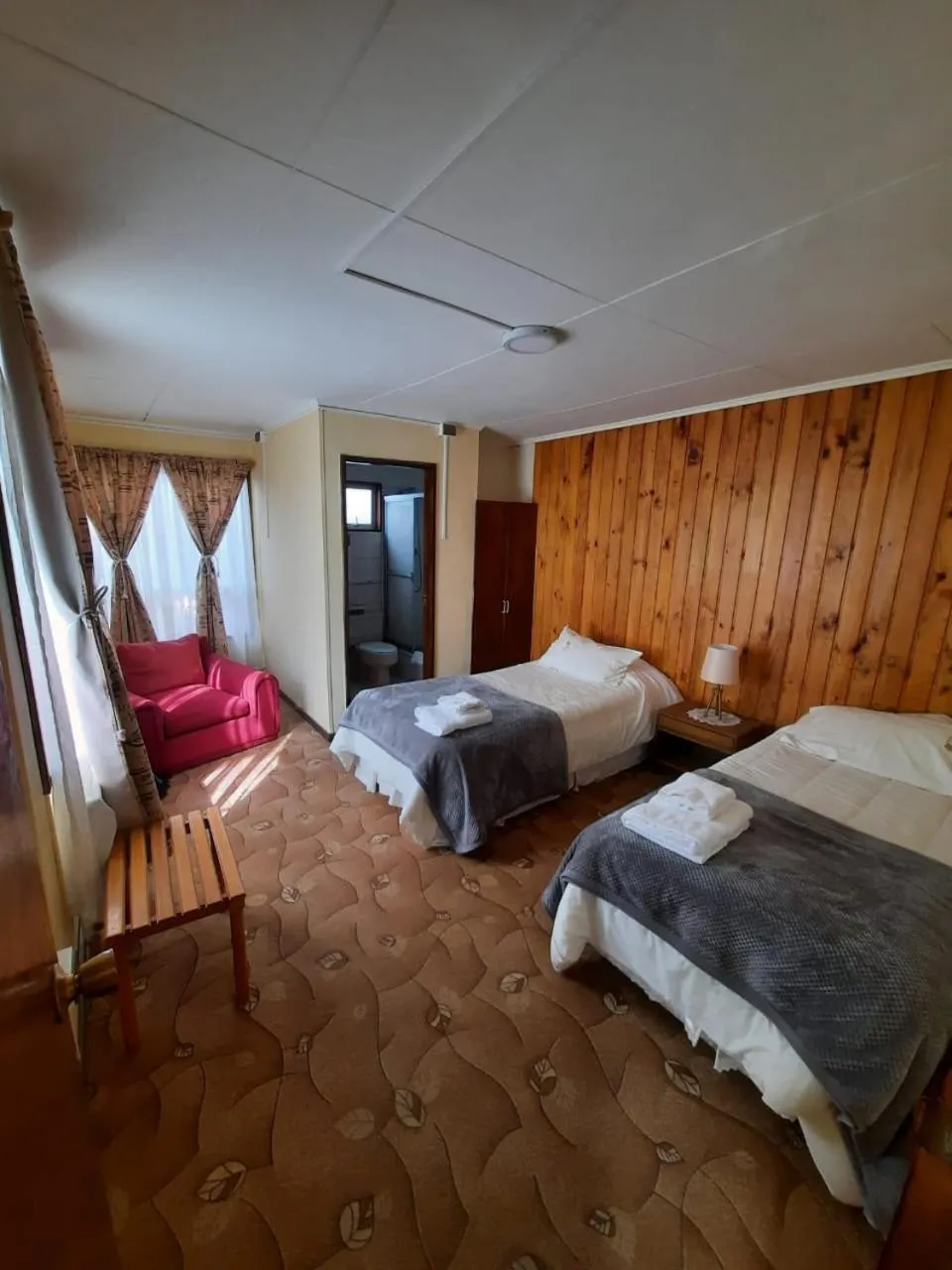 Bed in Hostal Los Pinos