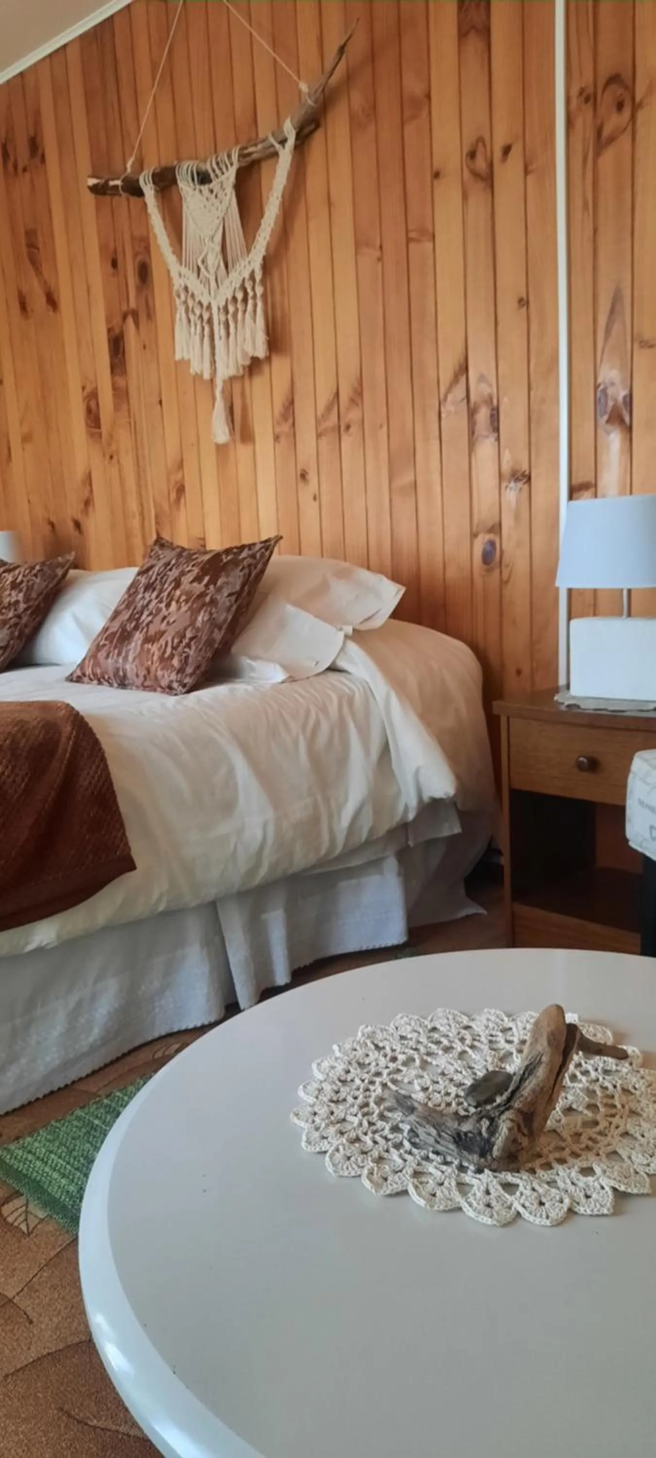 Bed in Hostal Los Pinos