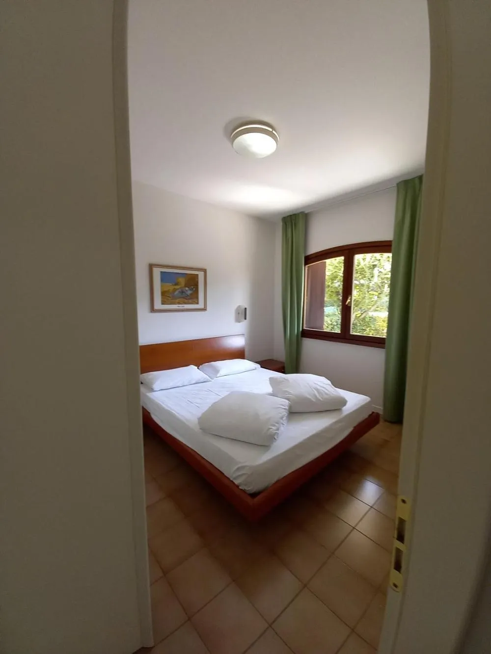 Bed in Aparthotel Ponza