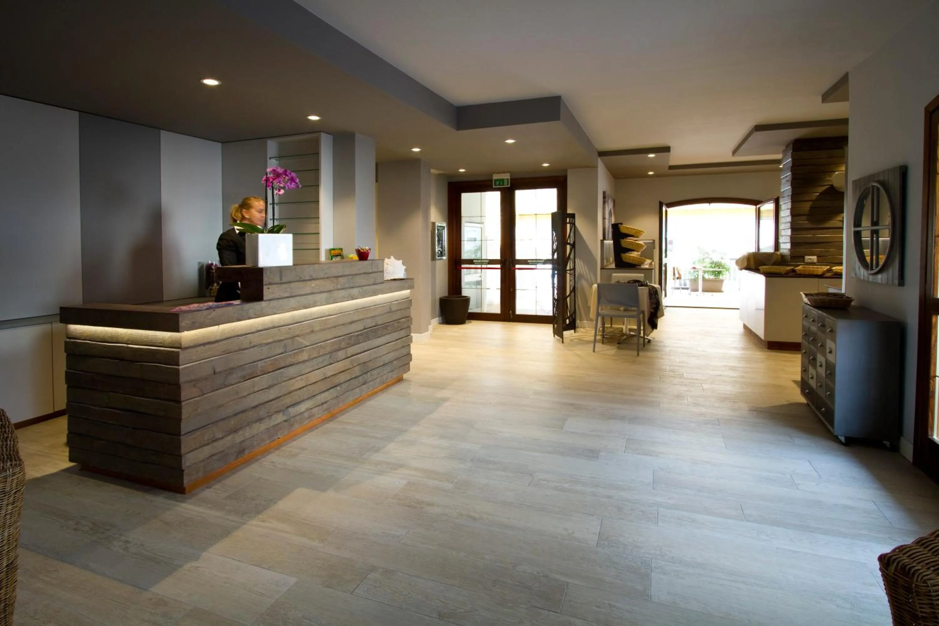 Lobby or reception in Aparthotel Ponza