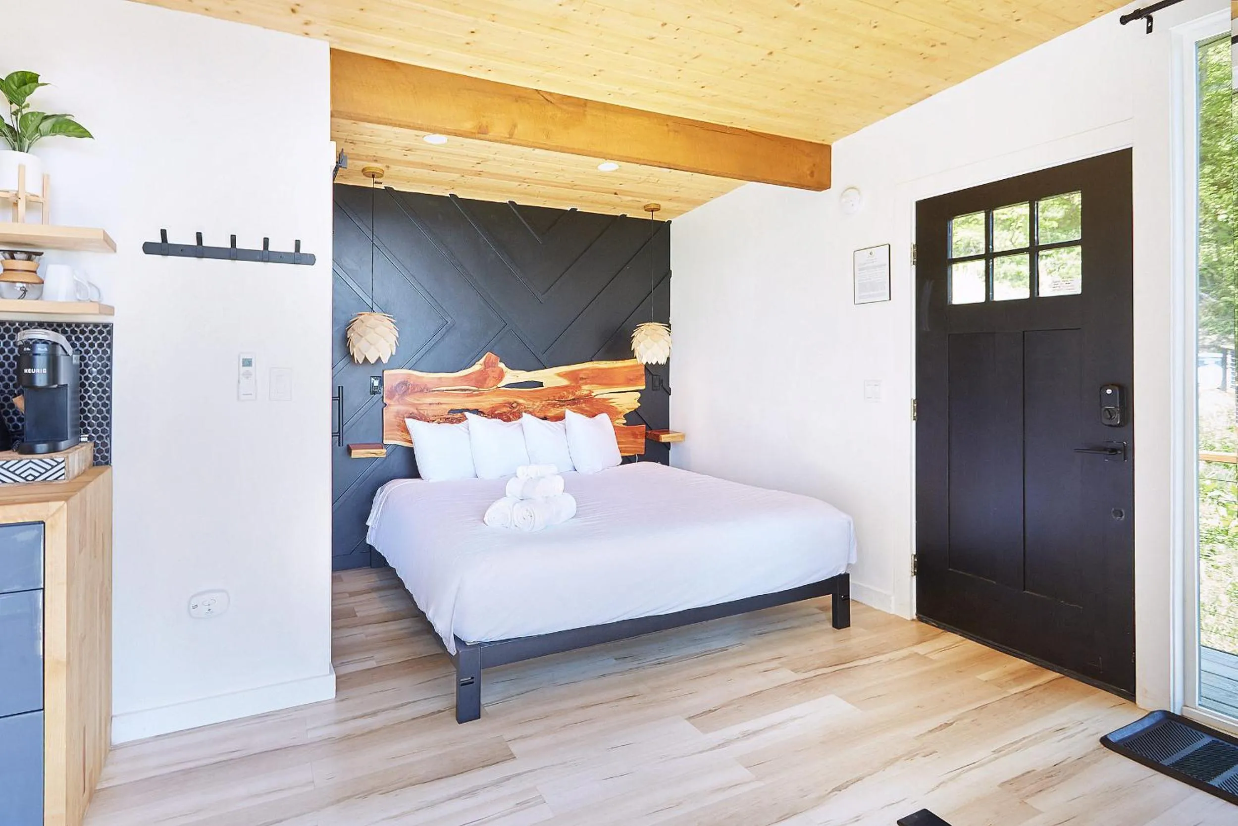 Bed in The Glamping Collective