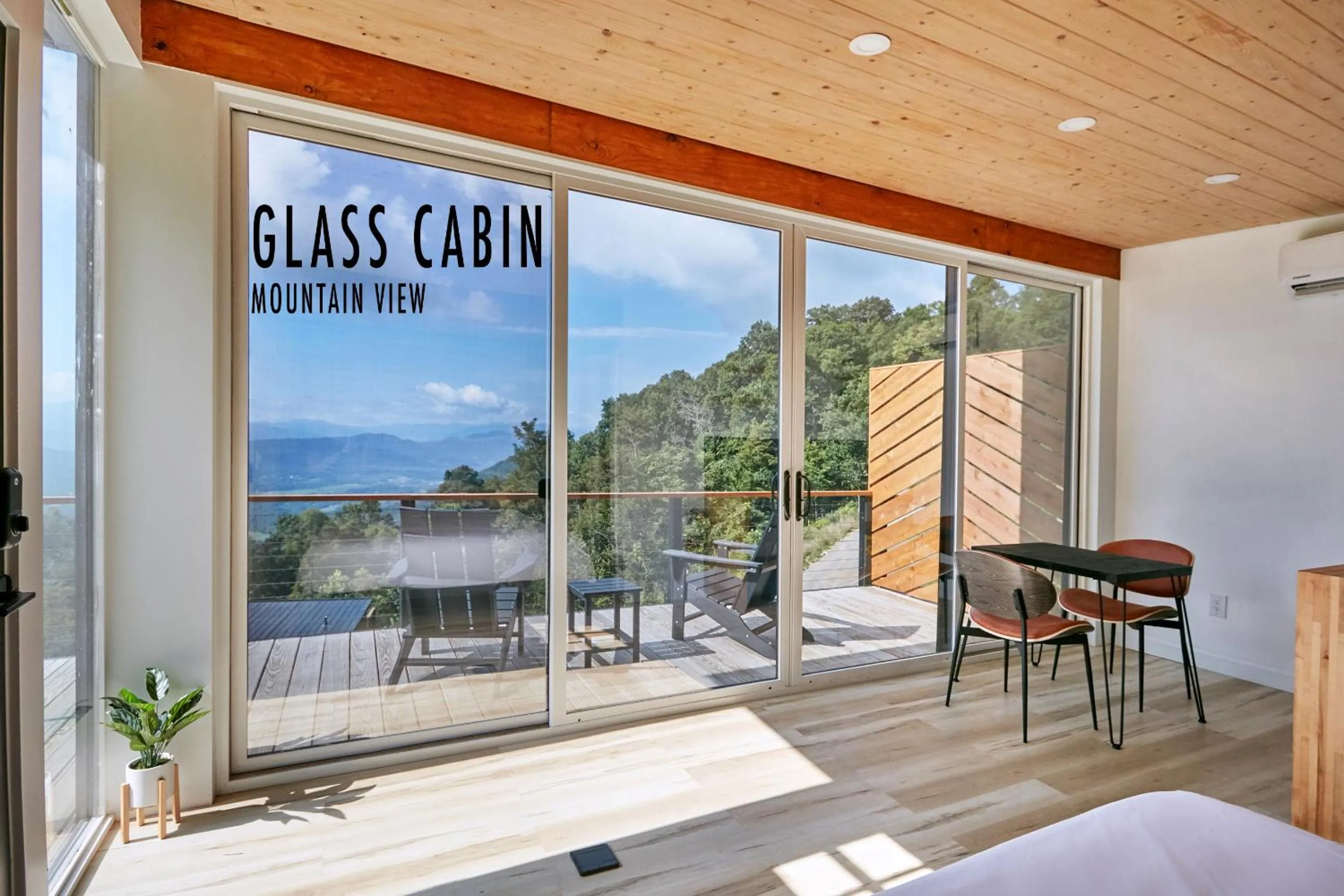 Living room in The Glamping Collective