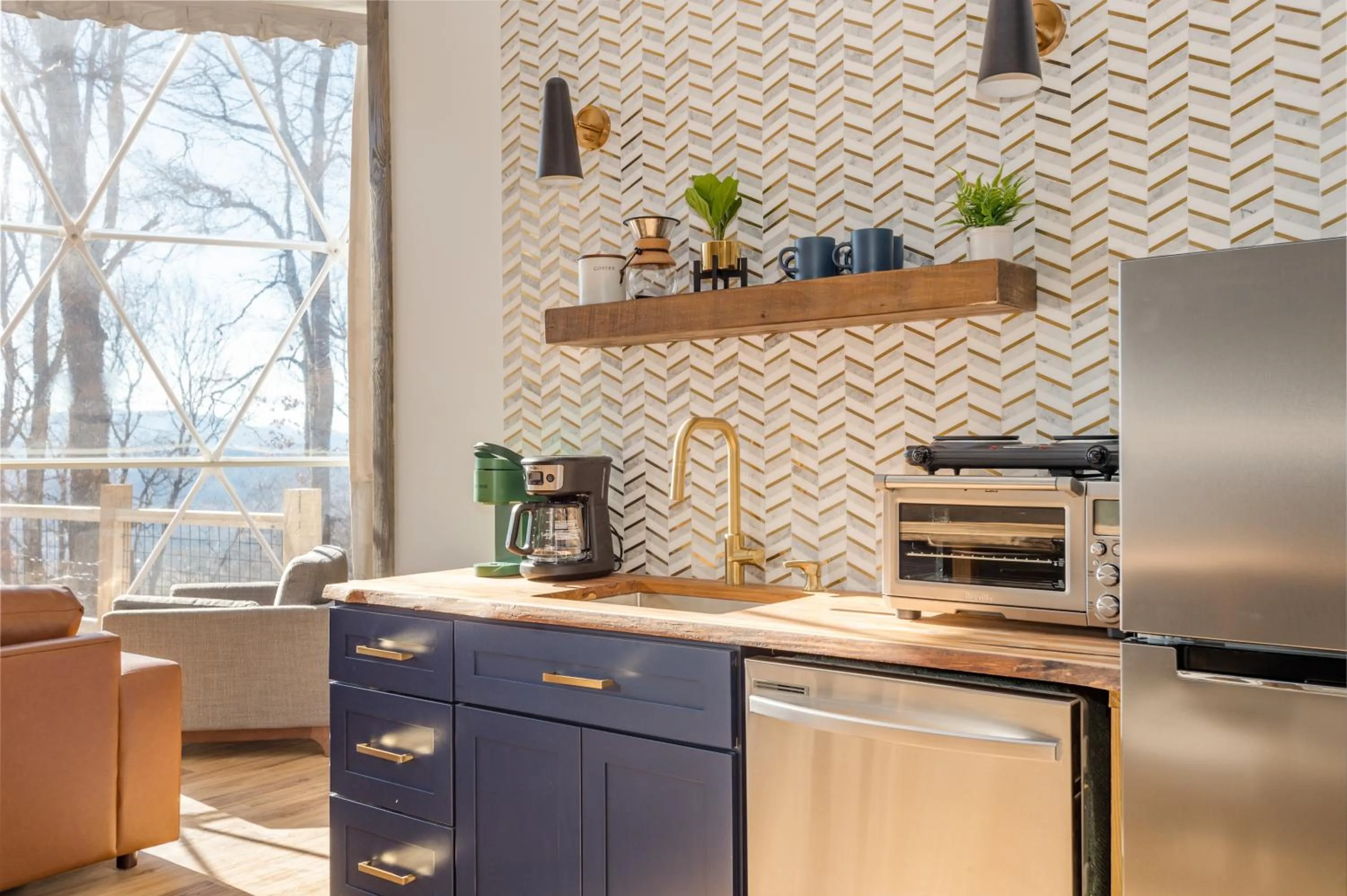 Coffee/tea facilities in The Glamping Collective