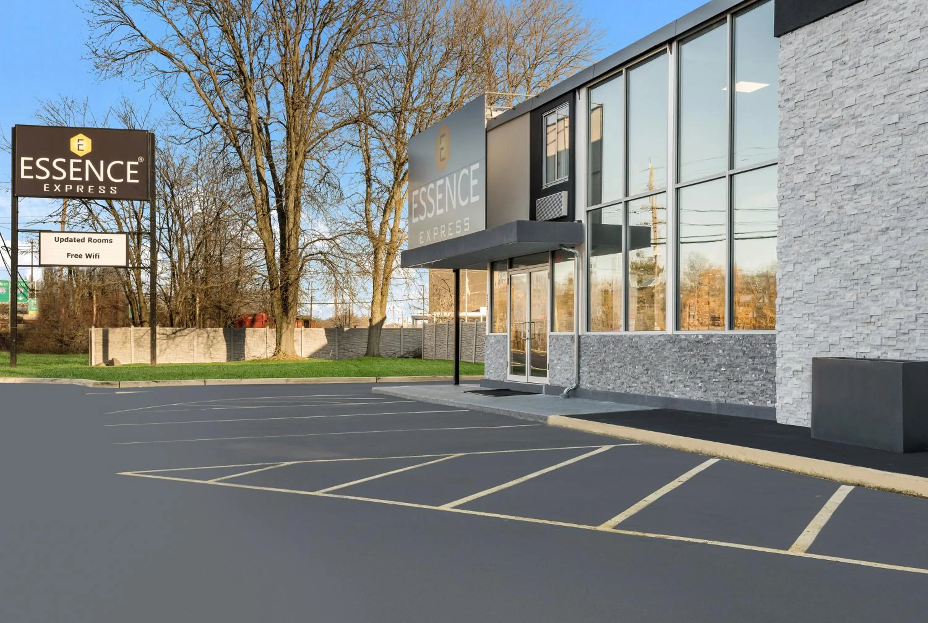 Property building in Essence Express Wayne