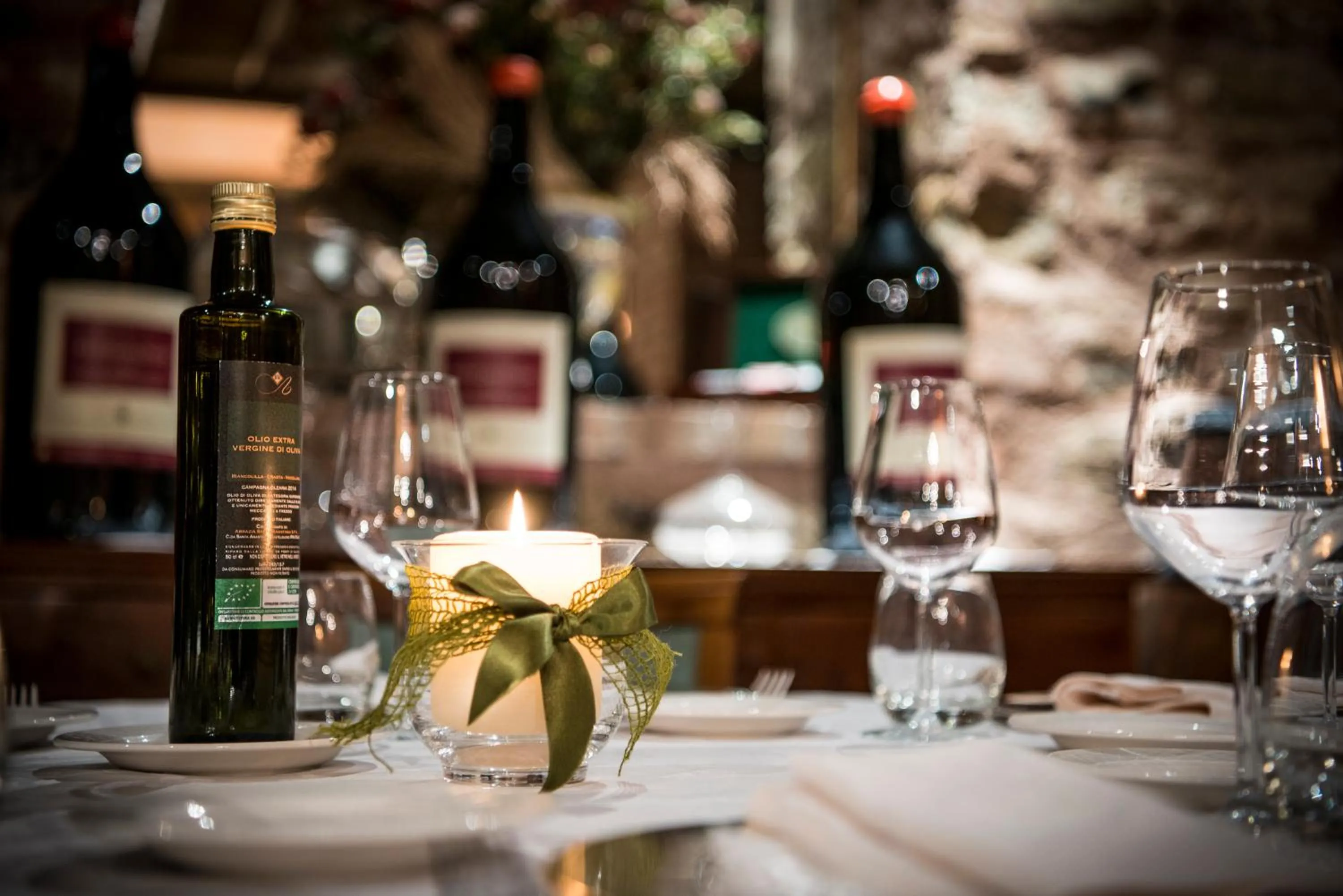 Restaurant/places to eat in Relais Abbazia Santa Anastasia Resort & Winery