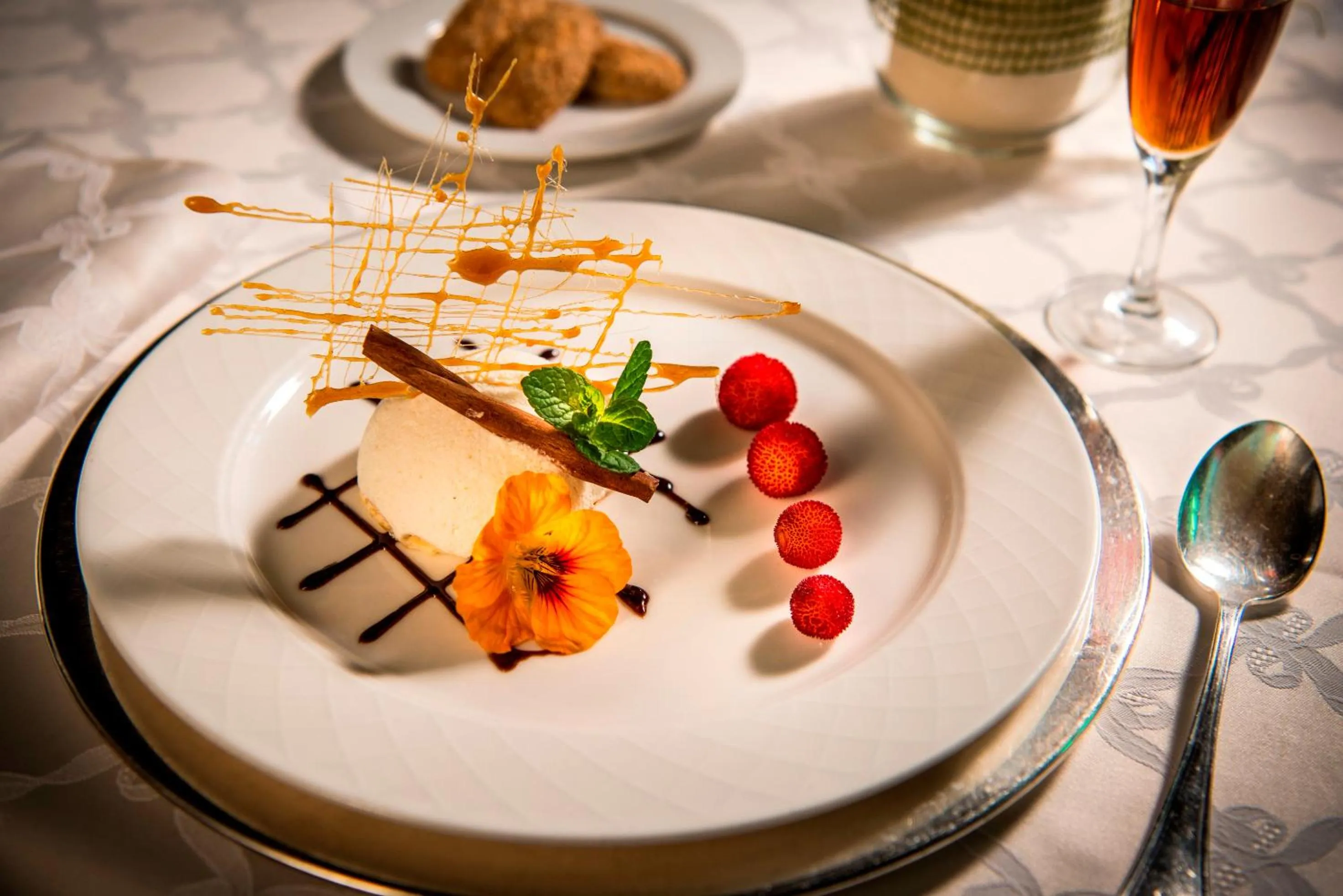 Food close-up in Relais Abbazia Santa Anastasia Resort & Winery