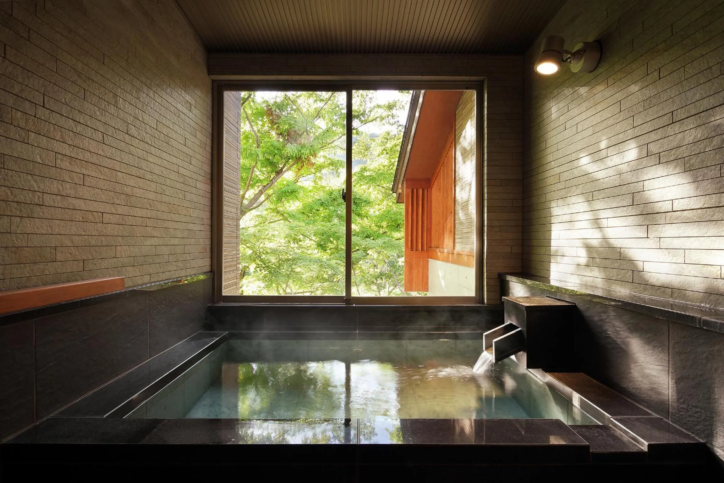 Hot Spring Bath in Nanaeyae