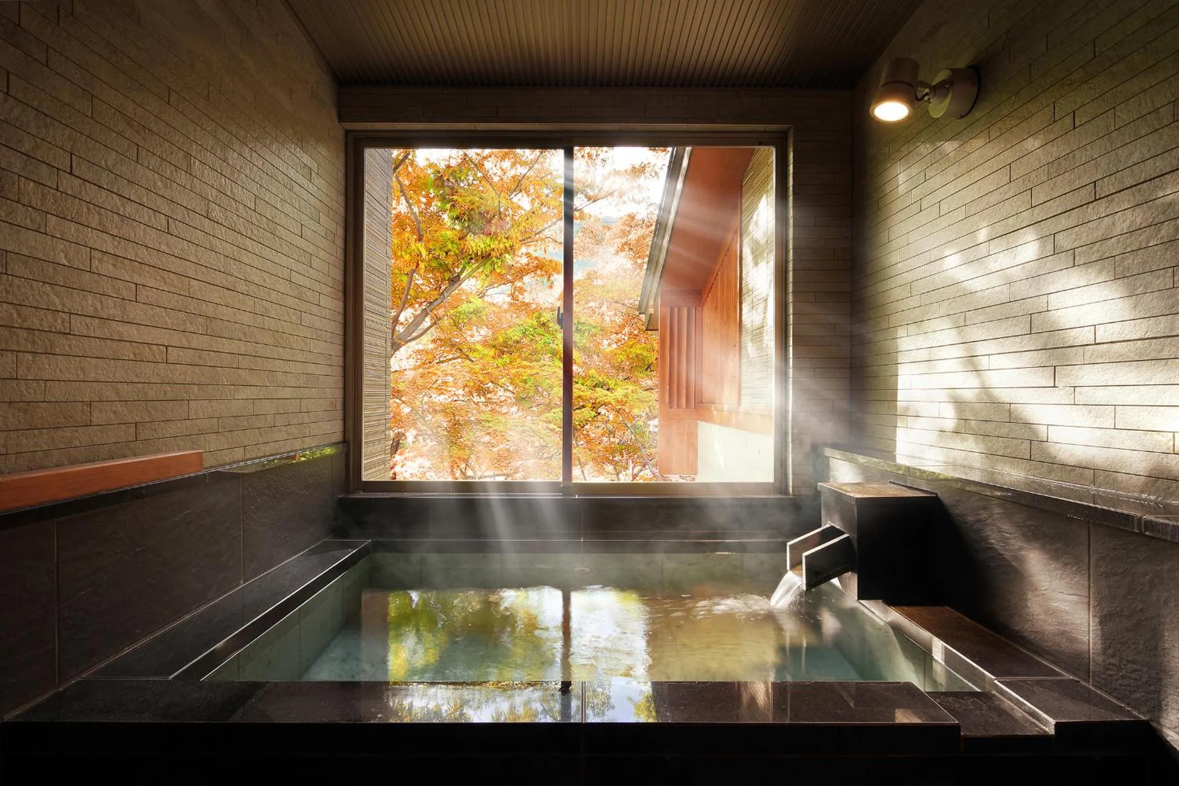 Hot Spring Bath in Nanaeyae