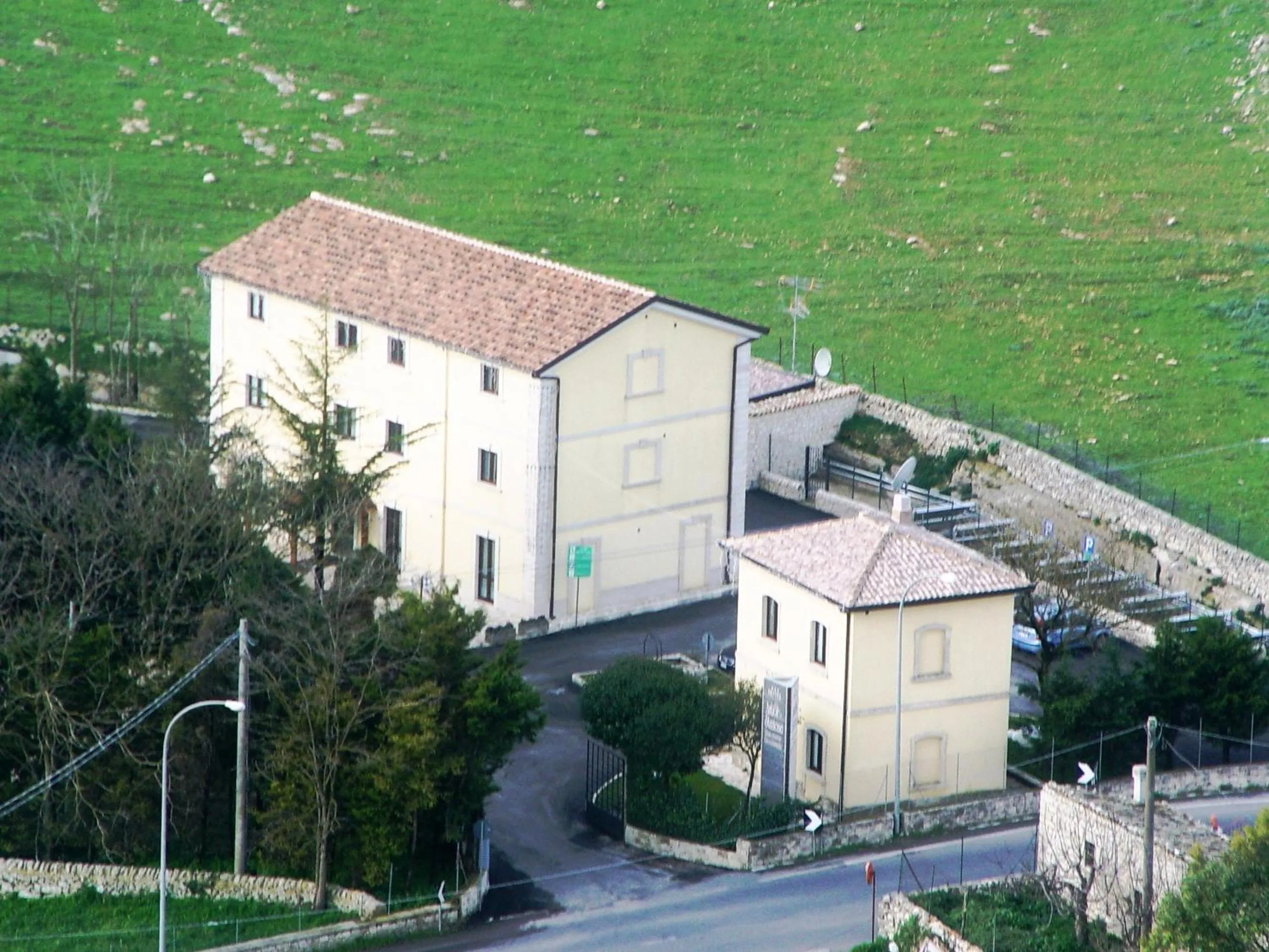 Bird's eye view in Antica Stazione