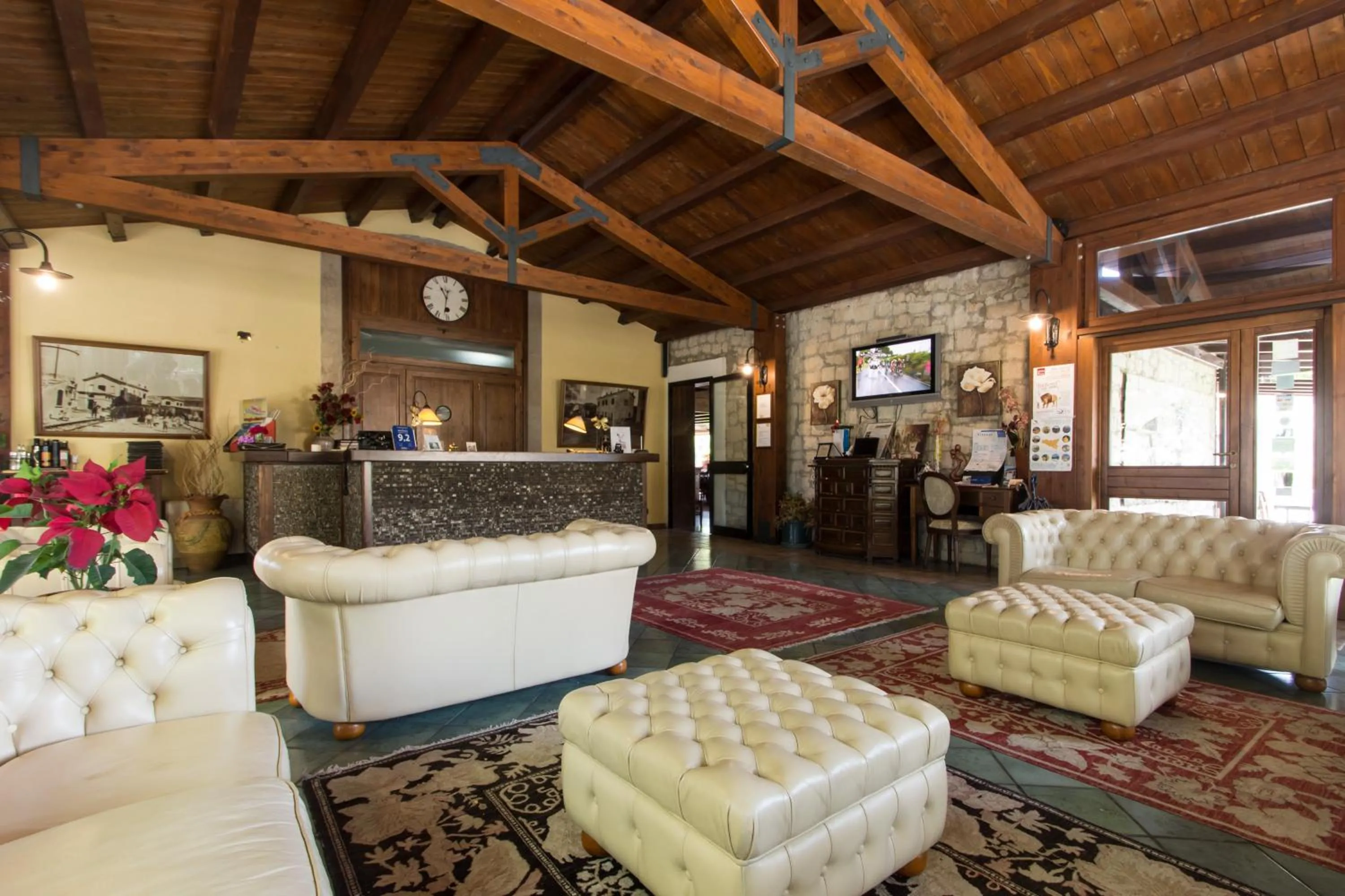 Lobby or reception in Antica Stazione