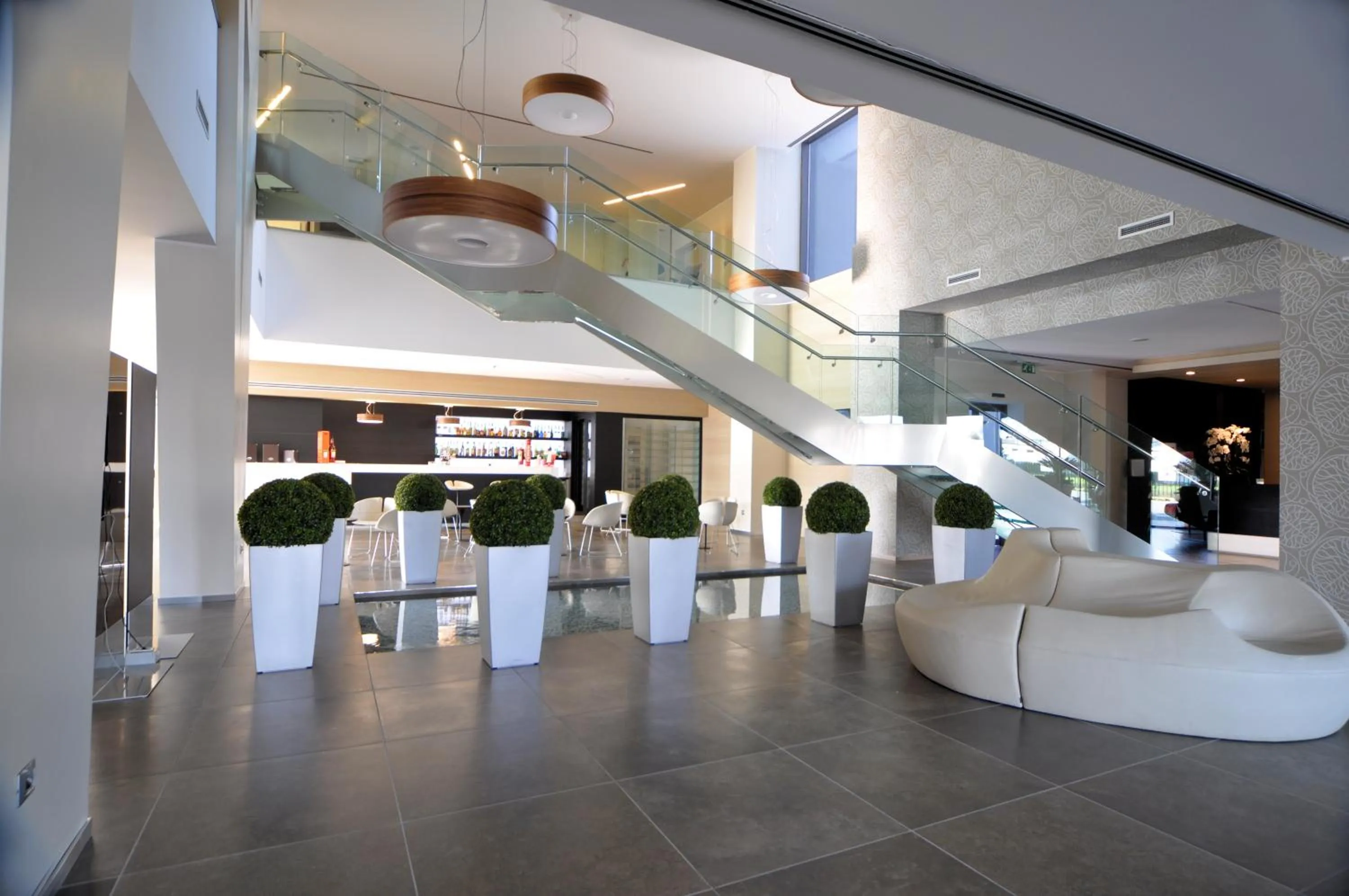 Lobby or reception in AS Hotel Limbiate Fiera