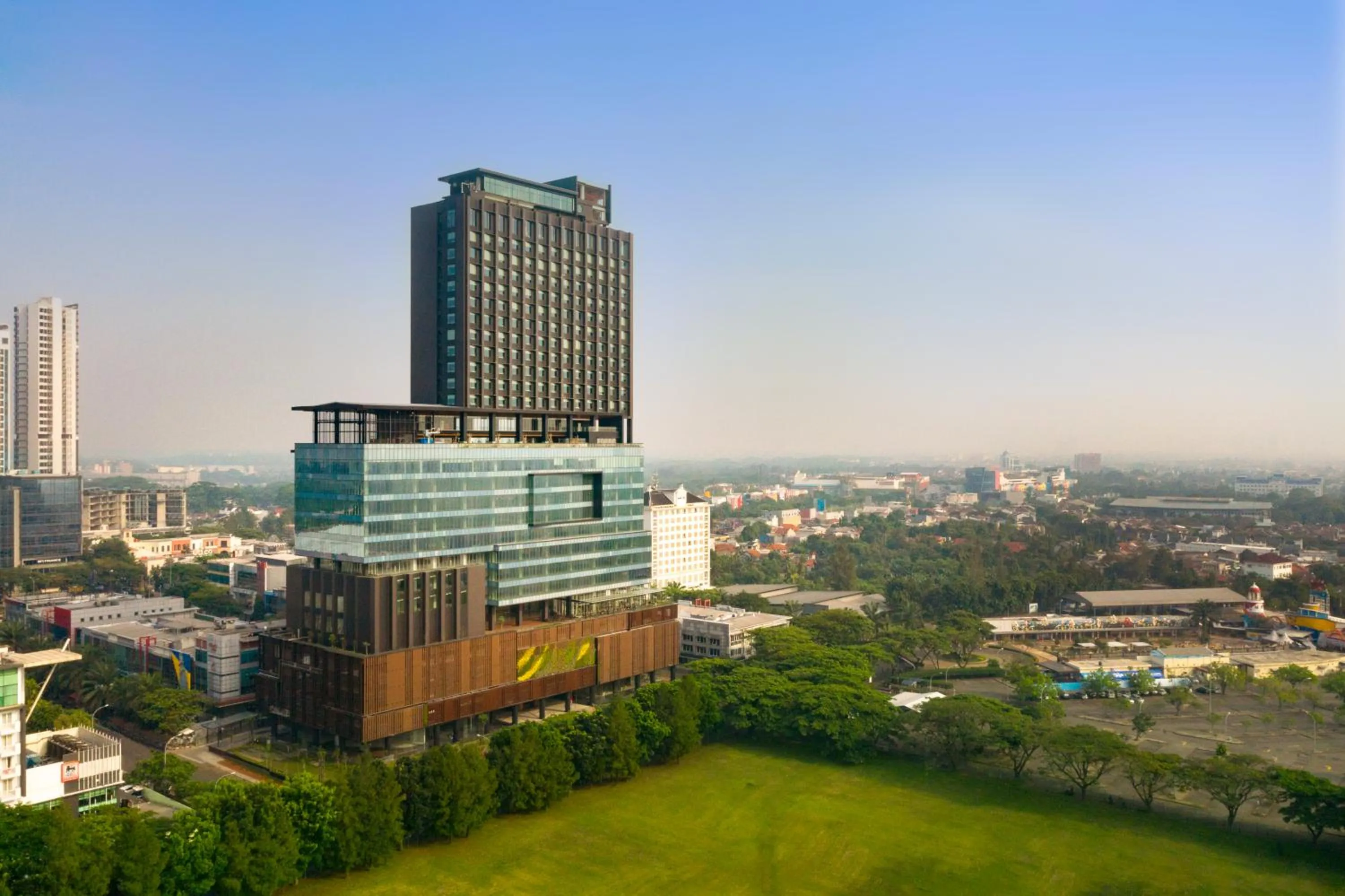 Property building in Trembesi Hotel