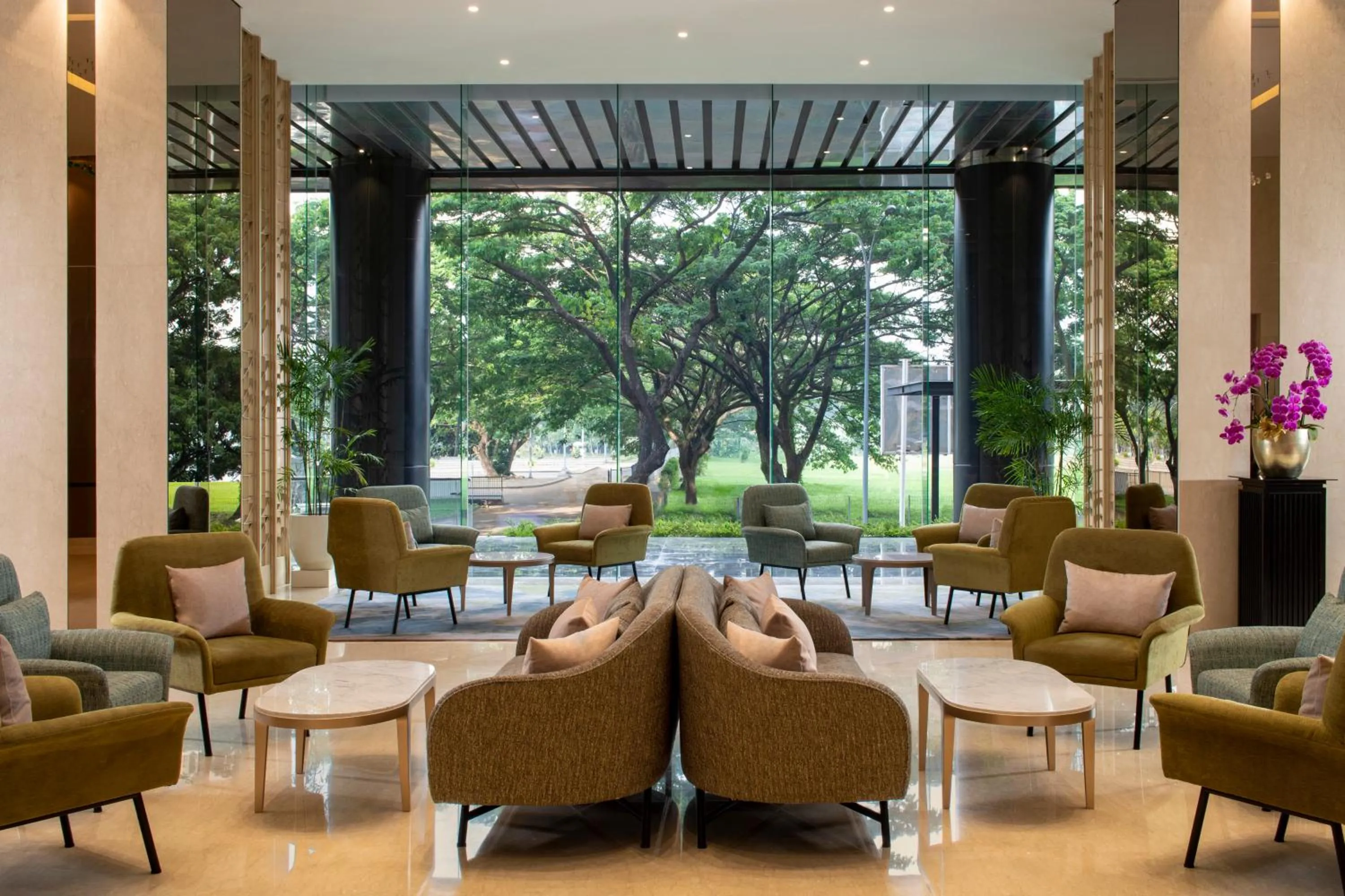Lobby or reception in Trembesi Hotel
