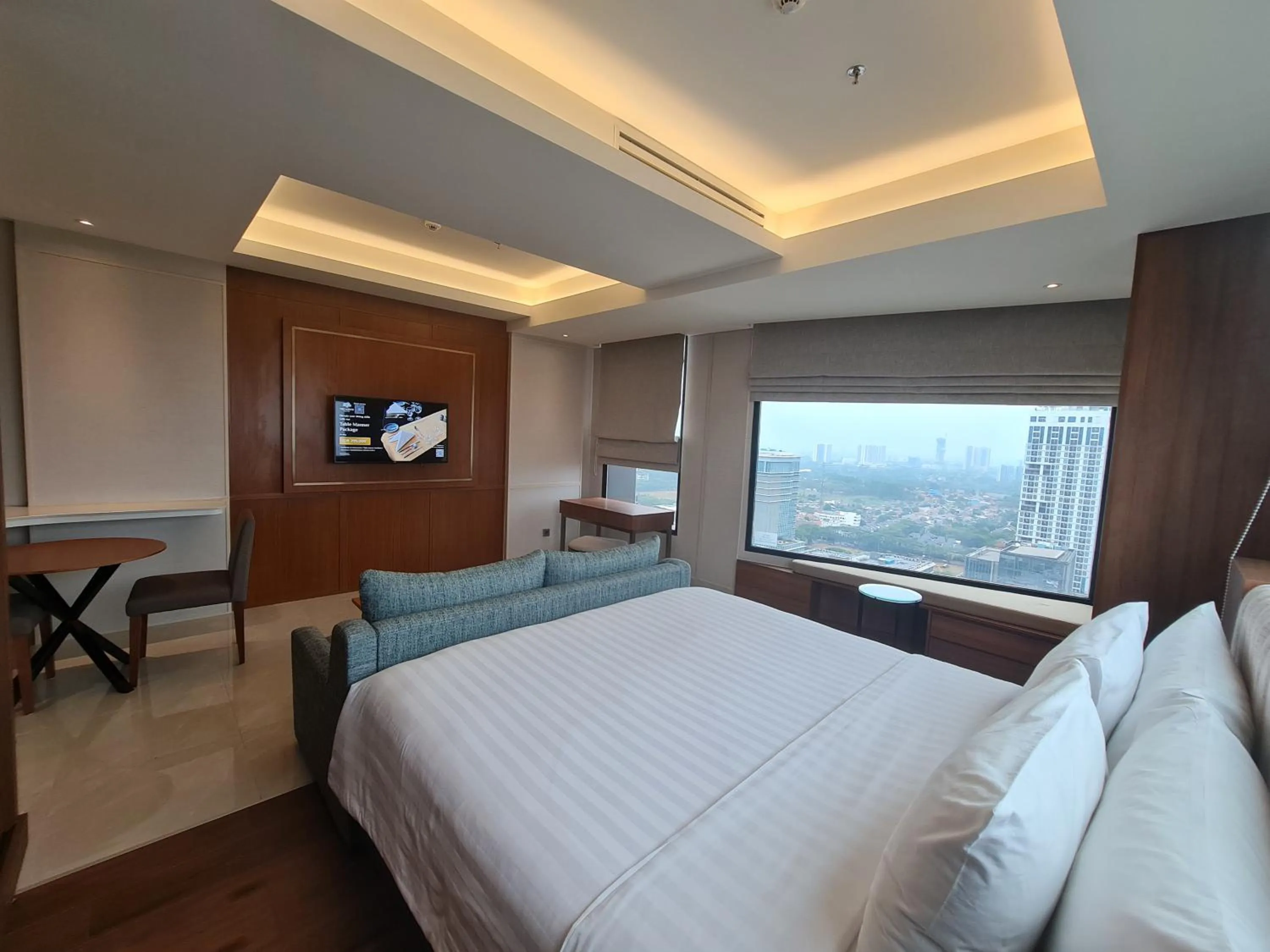 Bed in Trembesi Hotel