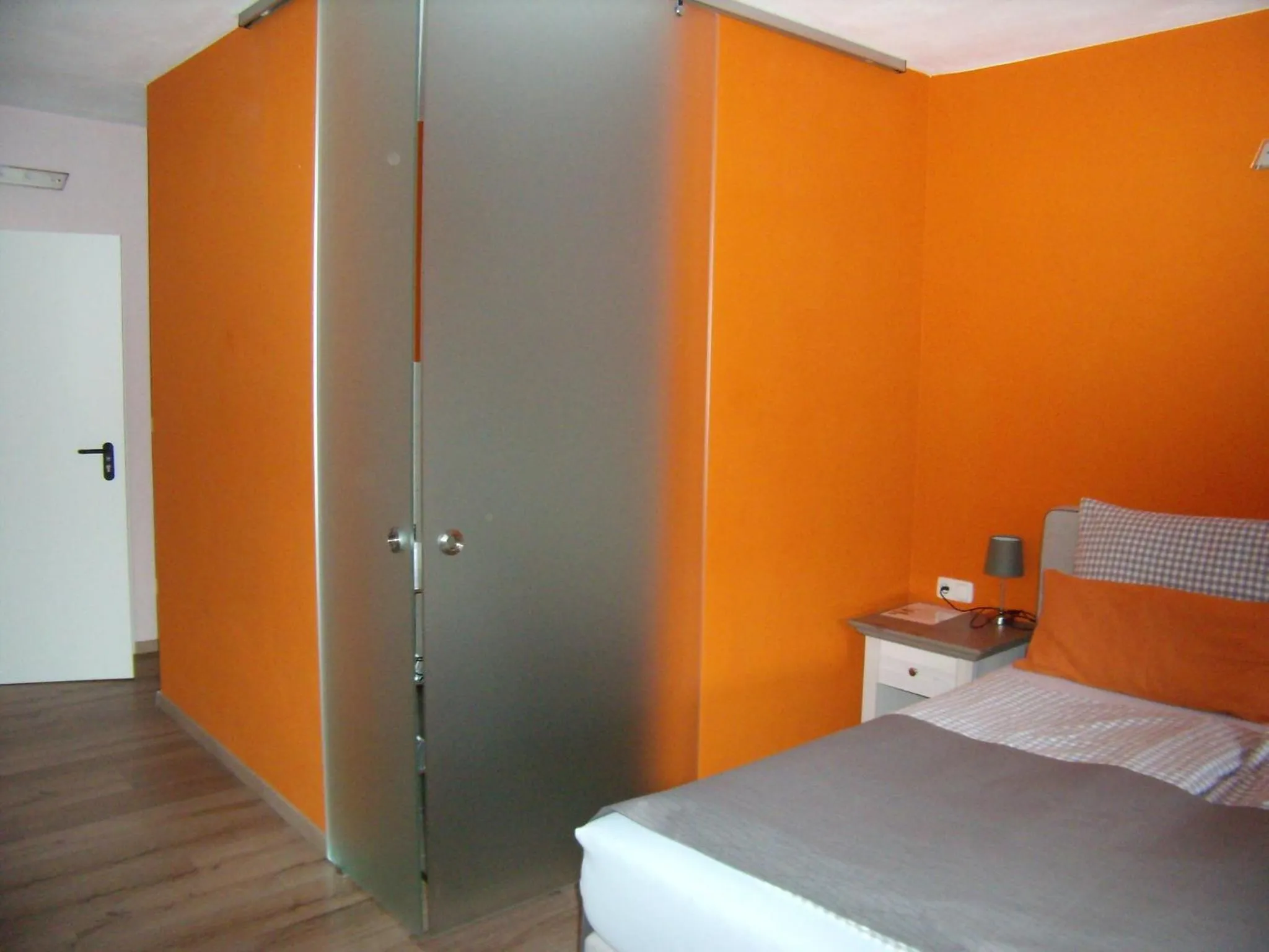 Photo of the whole room, Bed in Wellnesshaus Waldmünchen