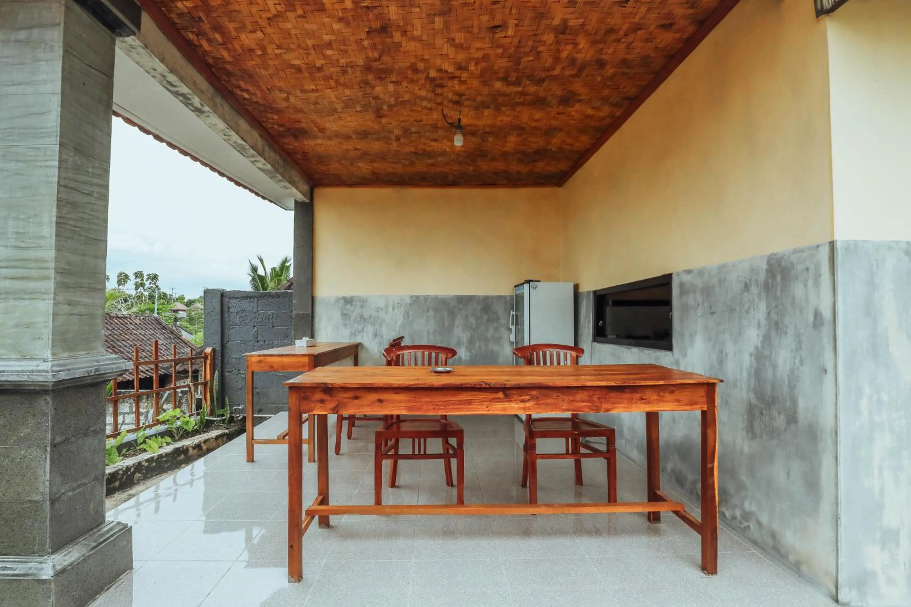 Dining area in The Salang Guest House