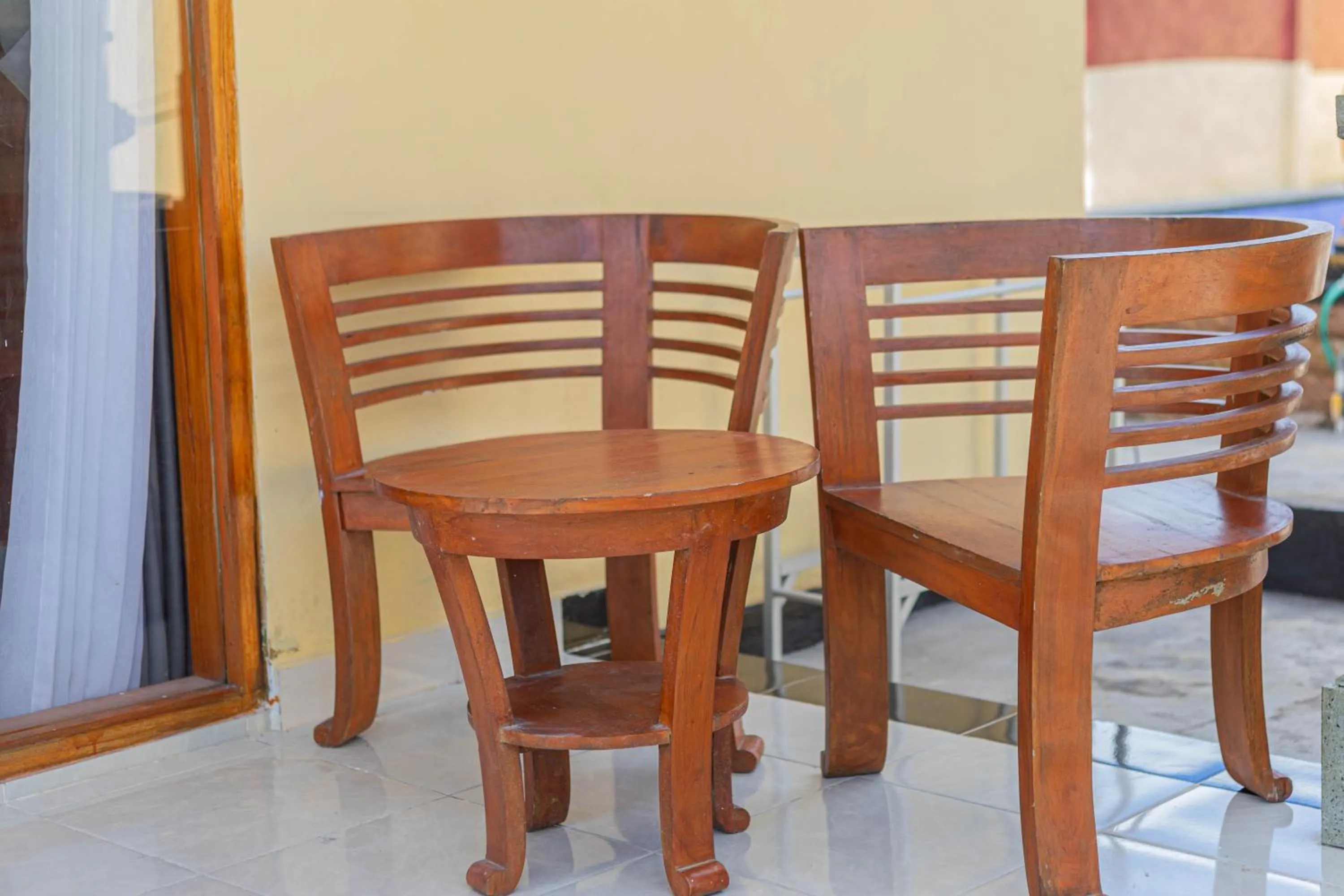 Patio in The Salang Guest House
