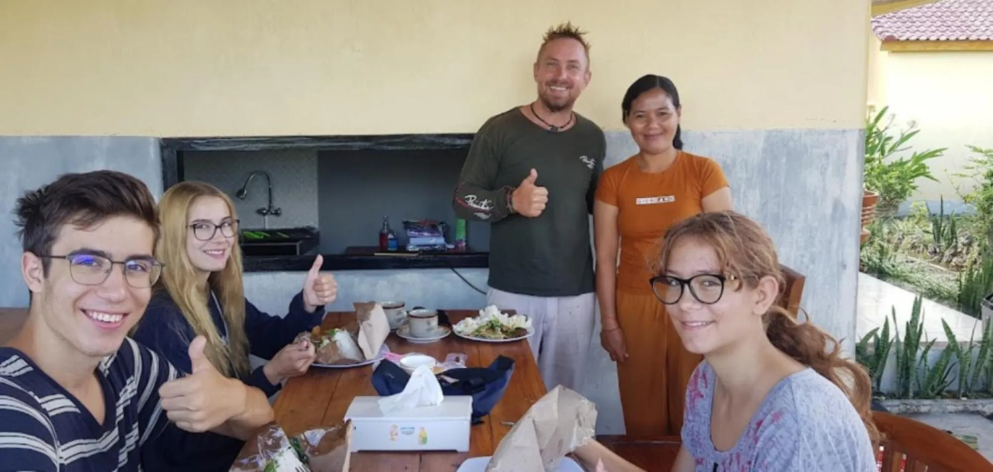 People in The Salang Guest House