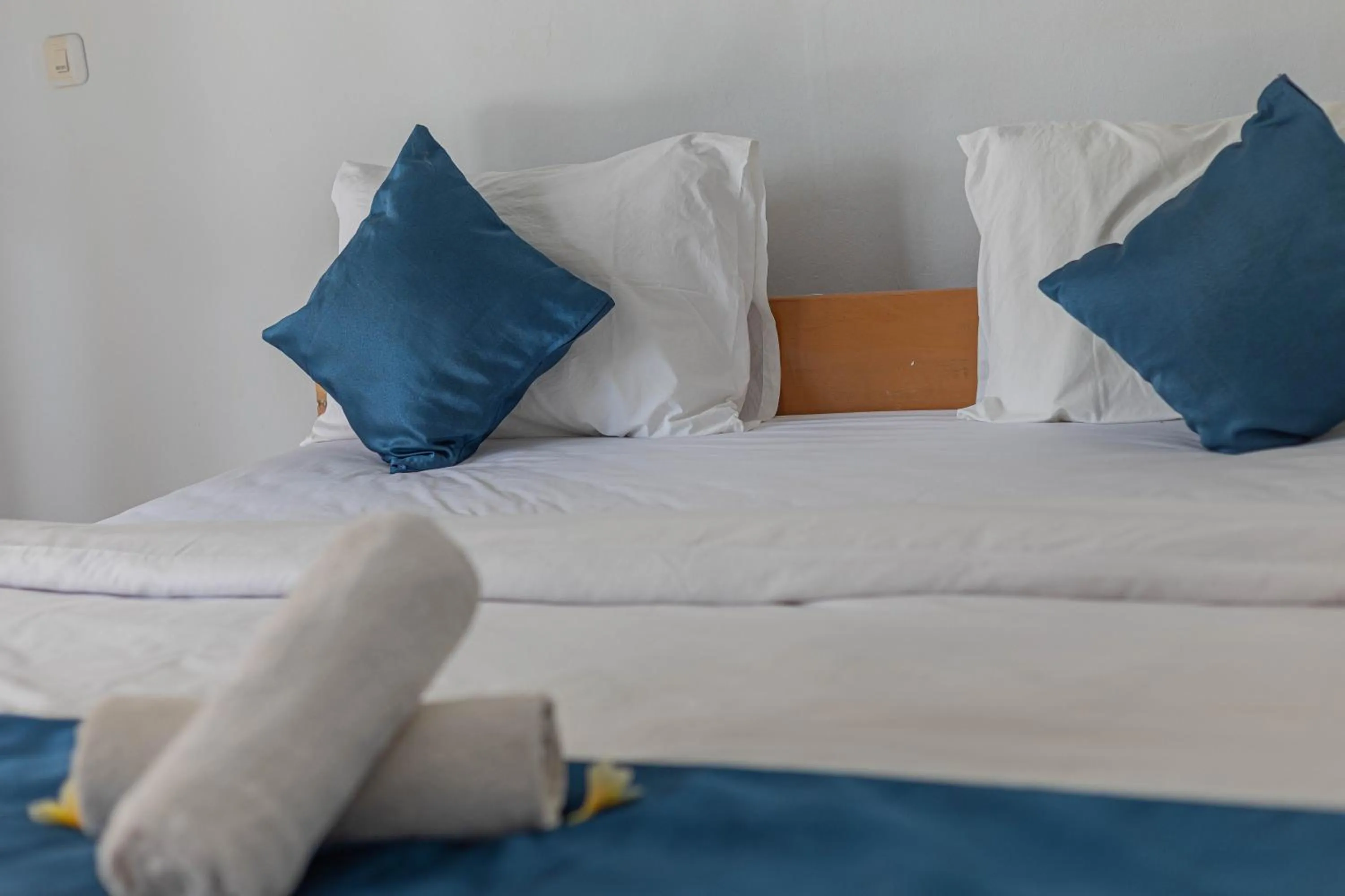 Bed in The Salang Guest House