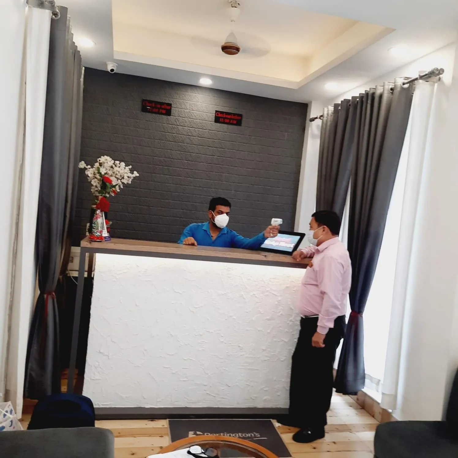 Lobby or reception in Hotel Nisha Nest, Bhopal