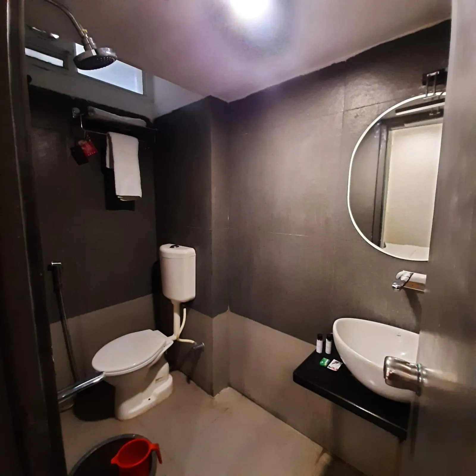 Shower in Hotel Nisha Nest, Bhopal