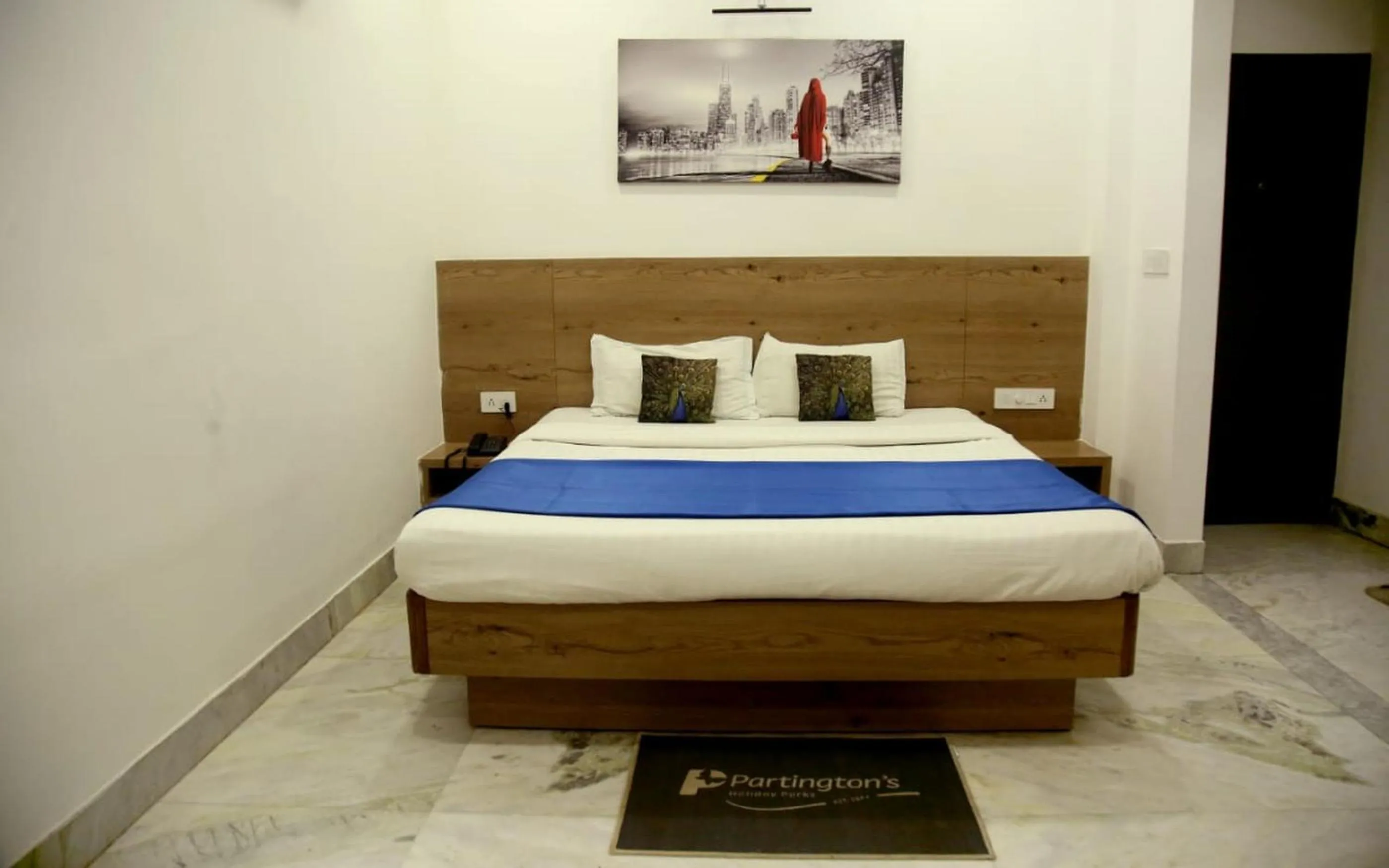 Photo of the whole room, Bed in Hotel Nisha Nest, Bhopal
