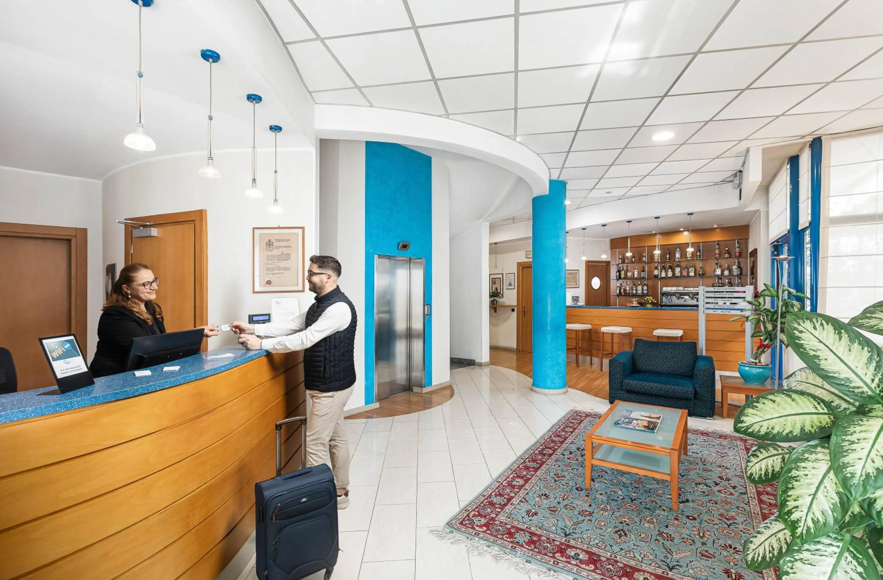 Staff in Welcome Hotel