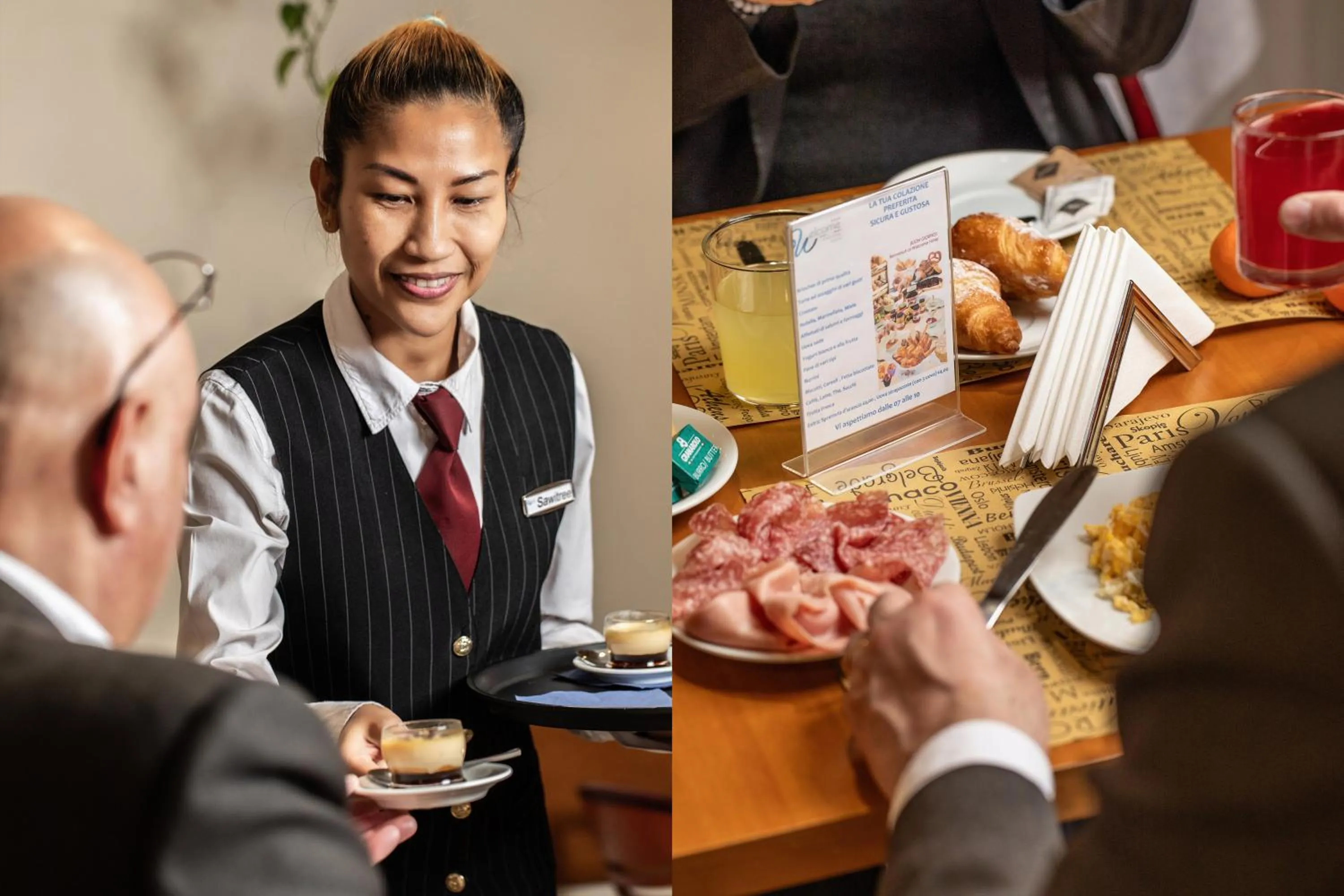 Staff in Welcome Hotel