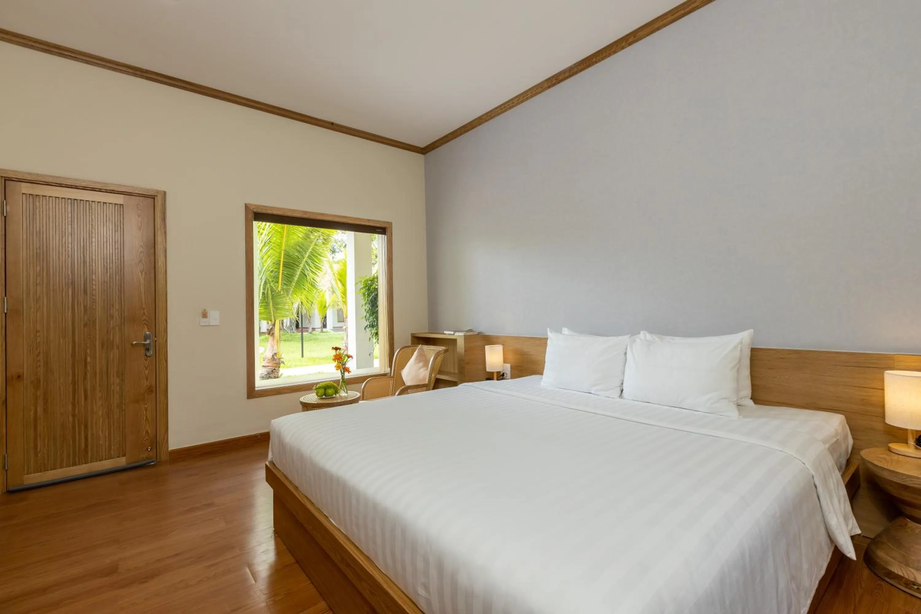Bed in Coco Garden Resort