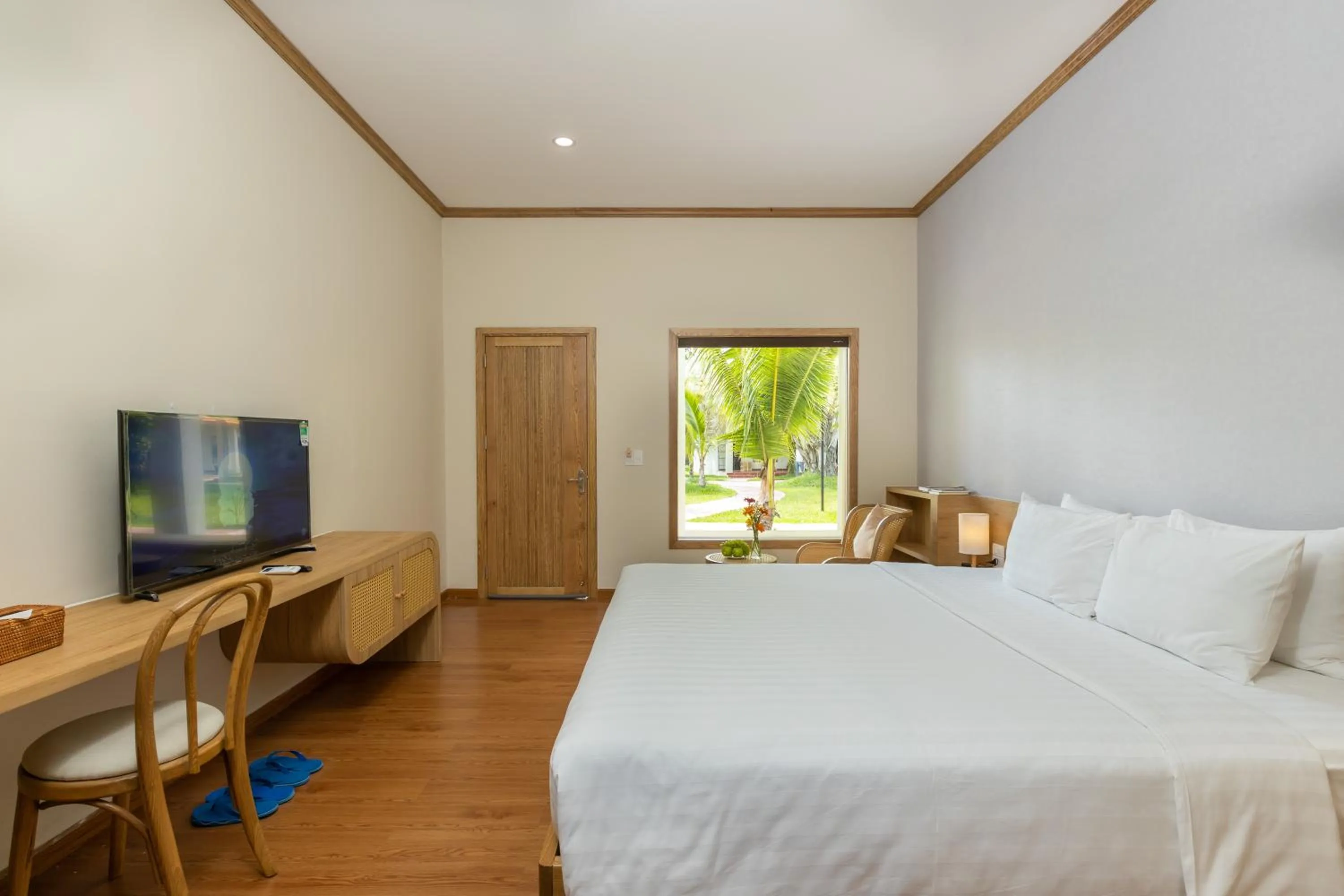 Bed in Coco Garden Resort