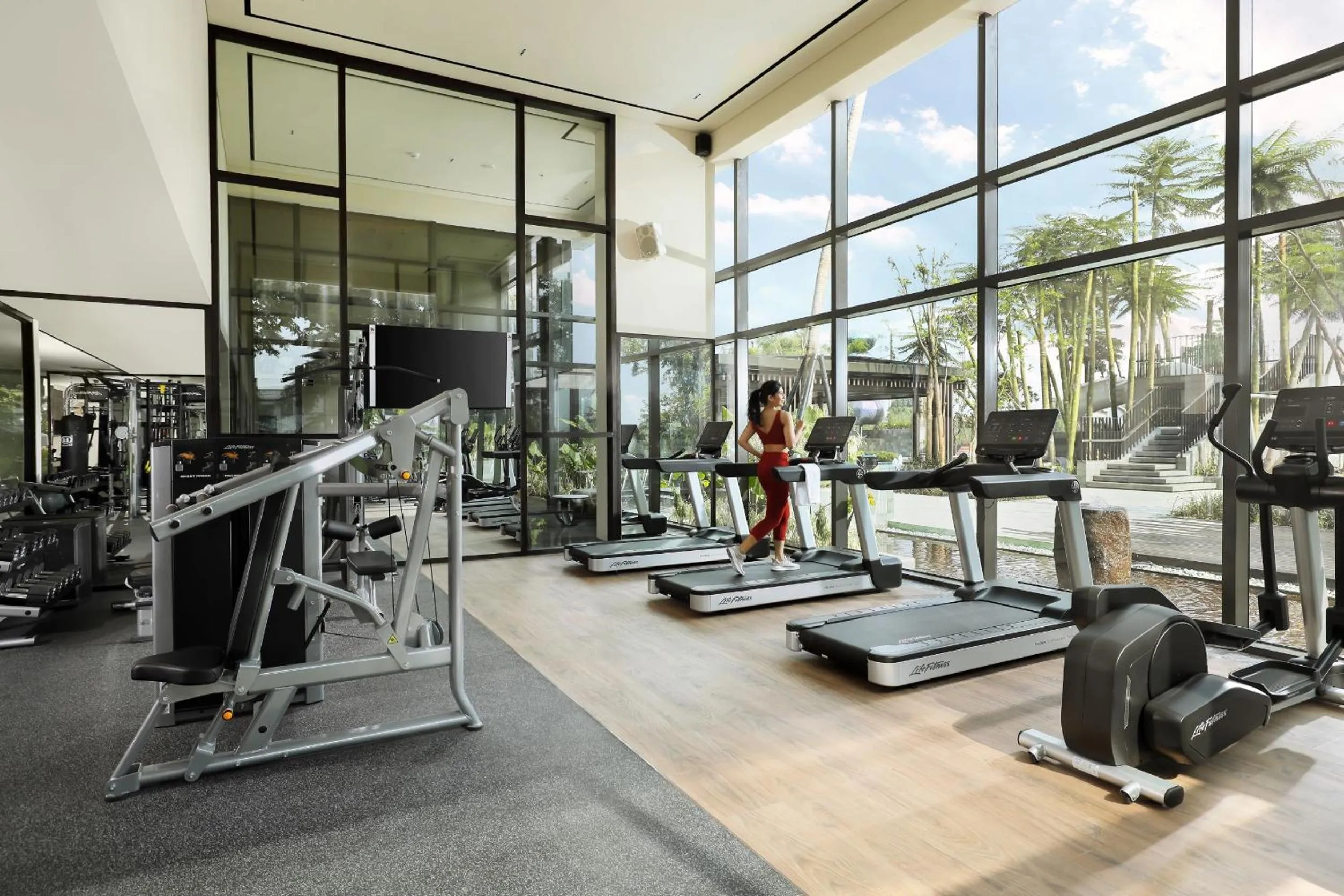Fitness centre/facilities in Padma Hotel Semarang